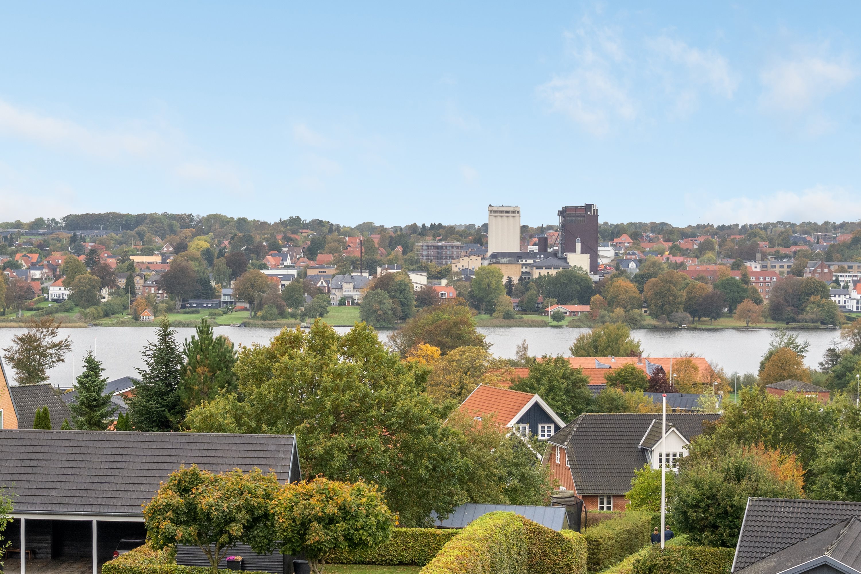 Miniaturebillede 1: udsigt. Billede af Bragesvej 11, 6100 Haderslev
