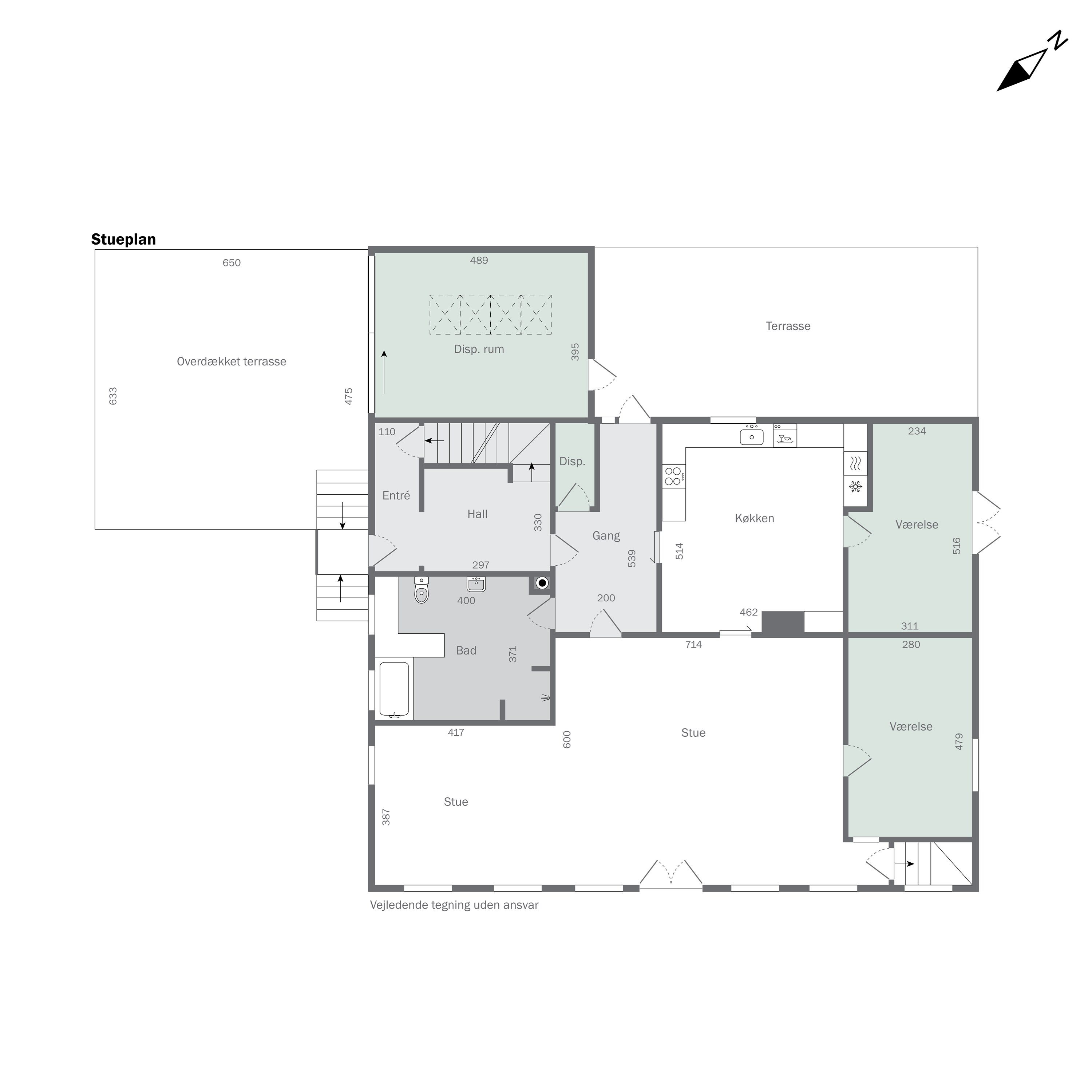 Plantegninger billede af Skolevej 7, Glamsbjerg by, 5620 Glamsbjerg