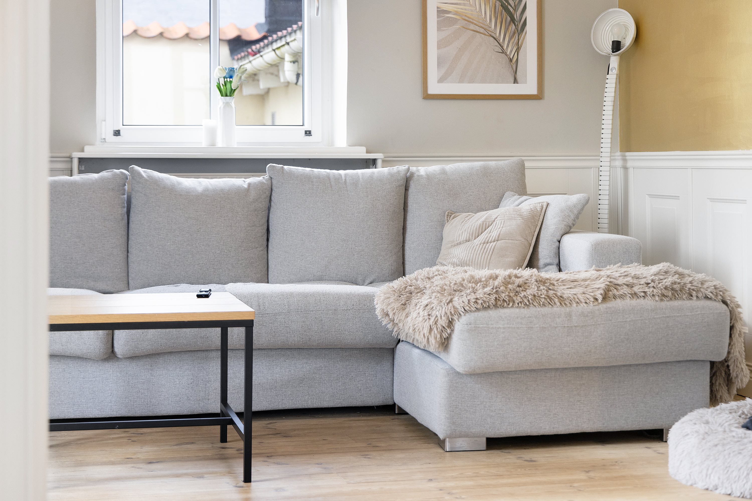 Fremhævet stue billede i fuldskærmstilstand. Billede af Faldborggade 16, 9460 Brovst