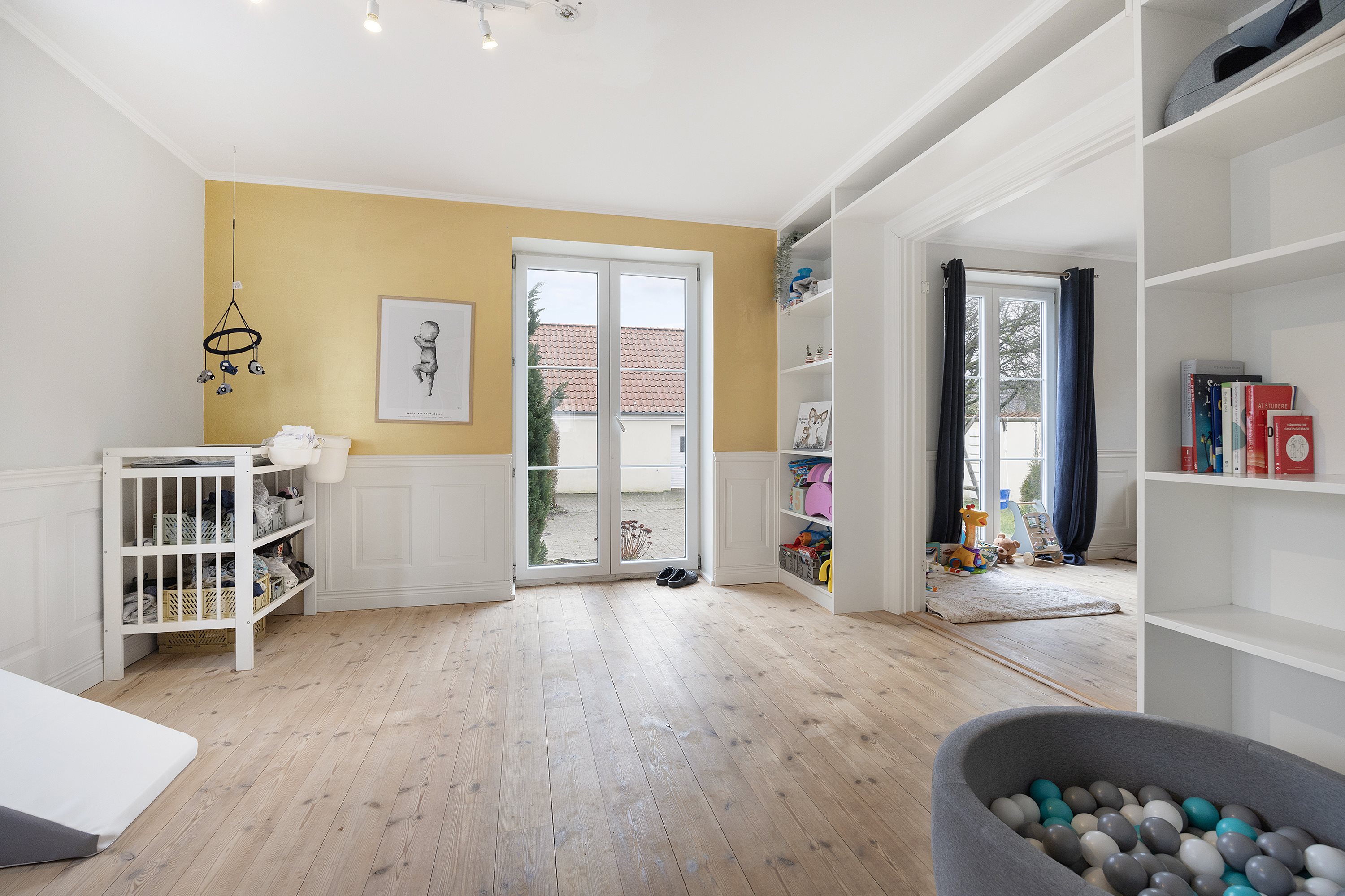 Fremhævet stue billede i fuldskærmstilstand. Billede af Faldborggade 16, 9460 Brovst