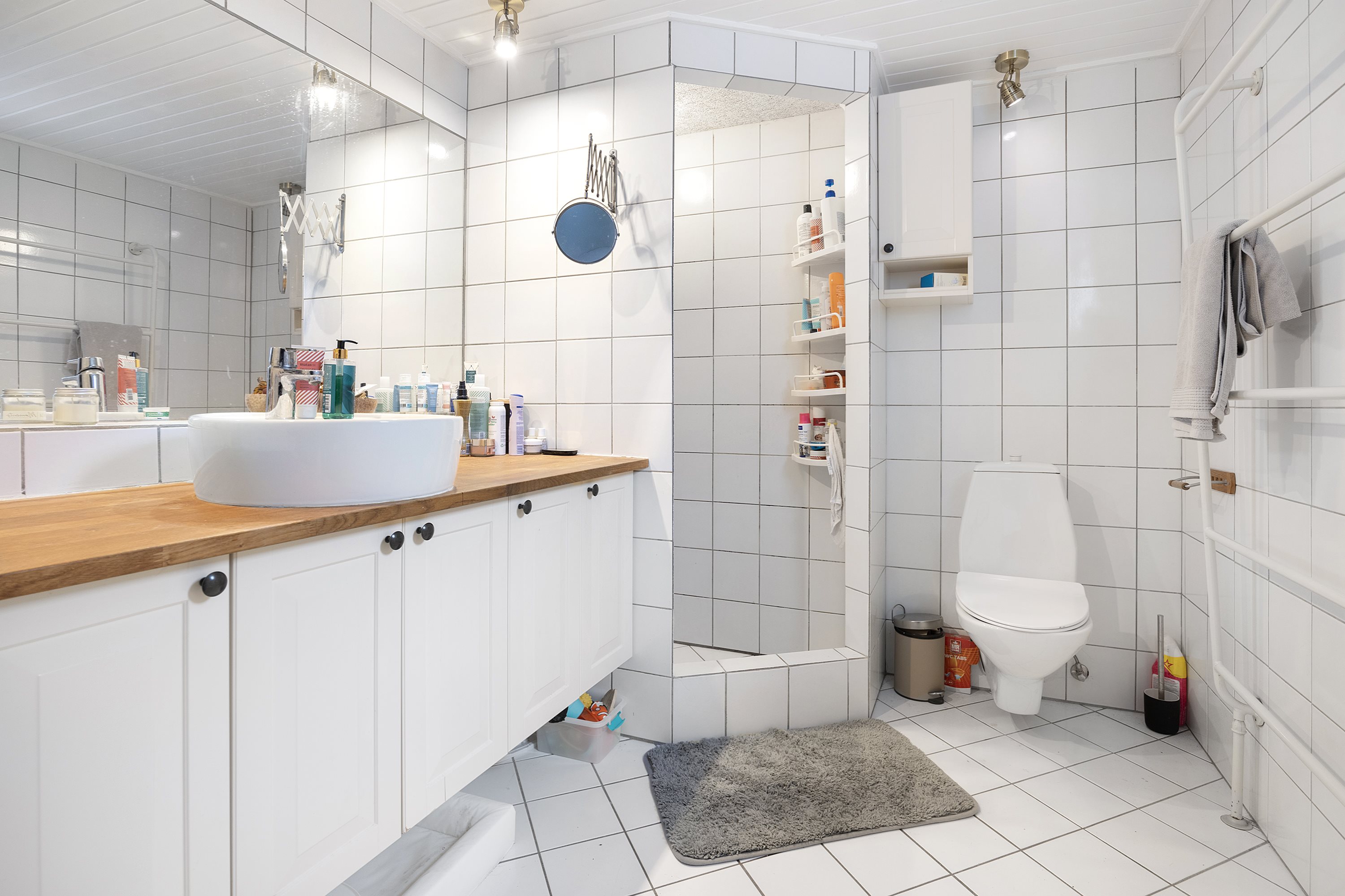 Fremhævet badeværelse billede i fuldskærmstilstand. Billede af Faldborggade 16, 9460 Brovst