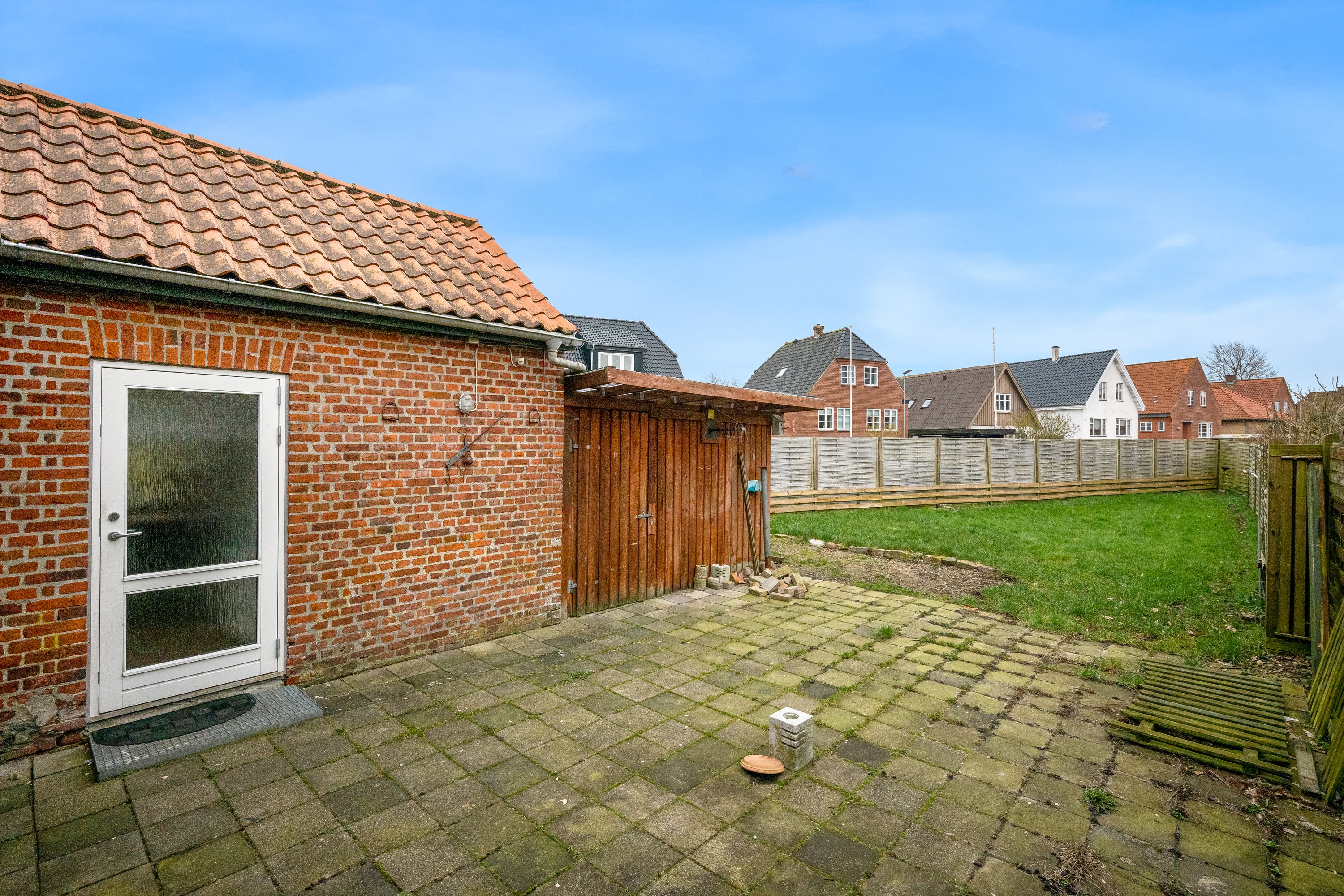 Fremhævet terrasse billede i fuldskærmstilstand. Billede af Markgade 30, 6270 Tønder