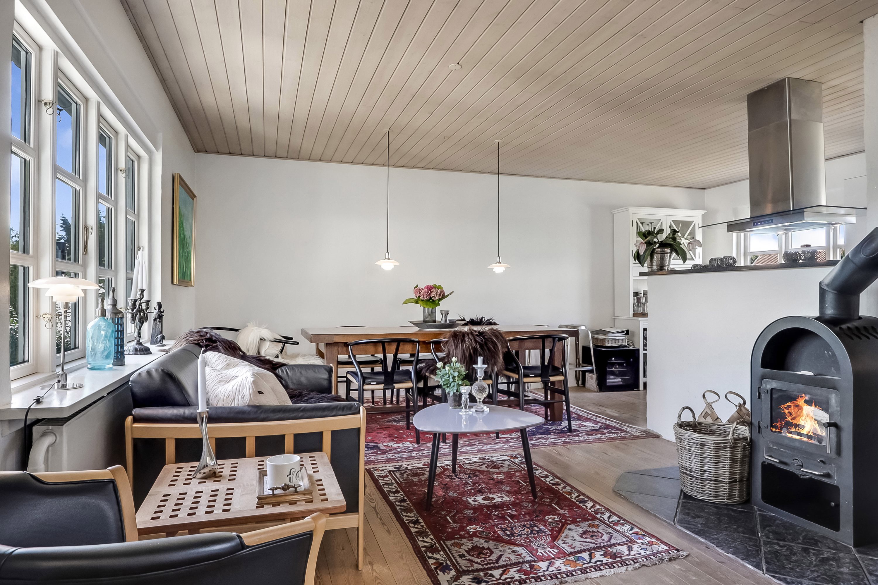 Fremhævet stue billede i fuldskærmstilstand. Billede af Teglværksvej 7, 5600 Faaborg