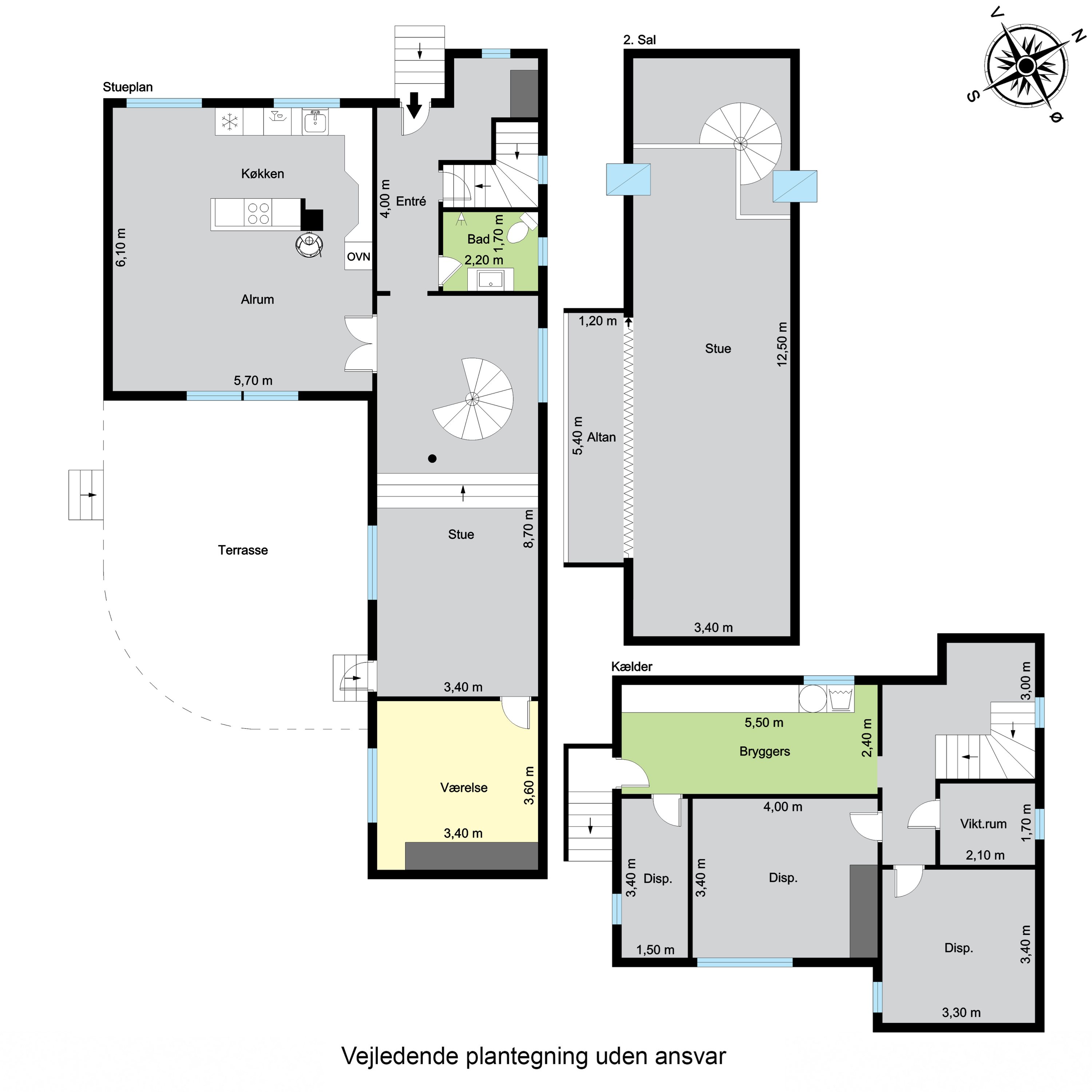 Plantegninger billede af Teglværksvej 7, 5600 Faaborg