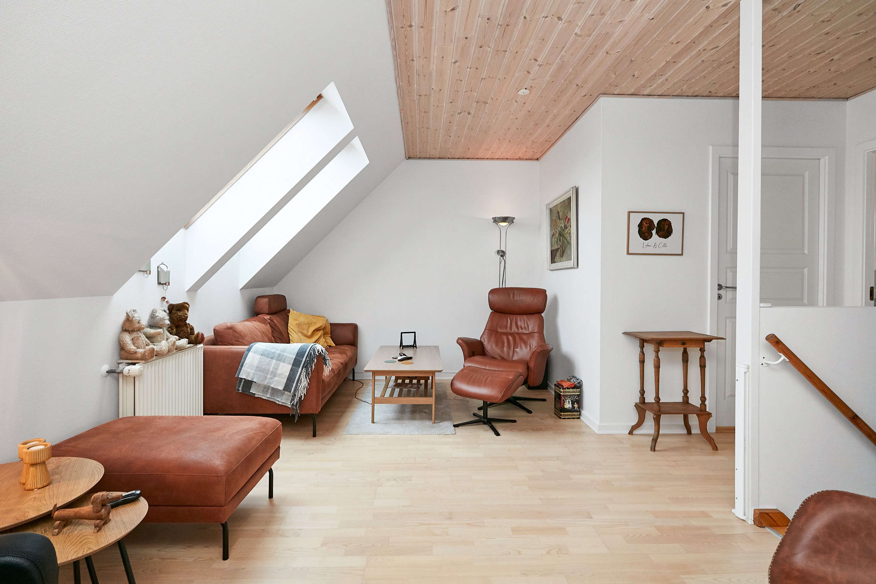 Fremhævet stue billede i fuldskærmstilstand. Billede af Odelsgade 11D, 1. th., 7130 Juelsminde