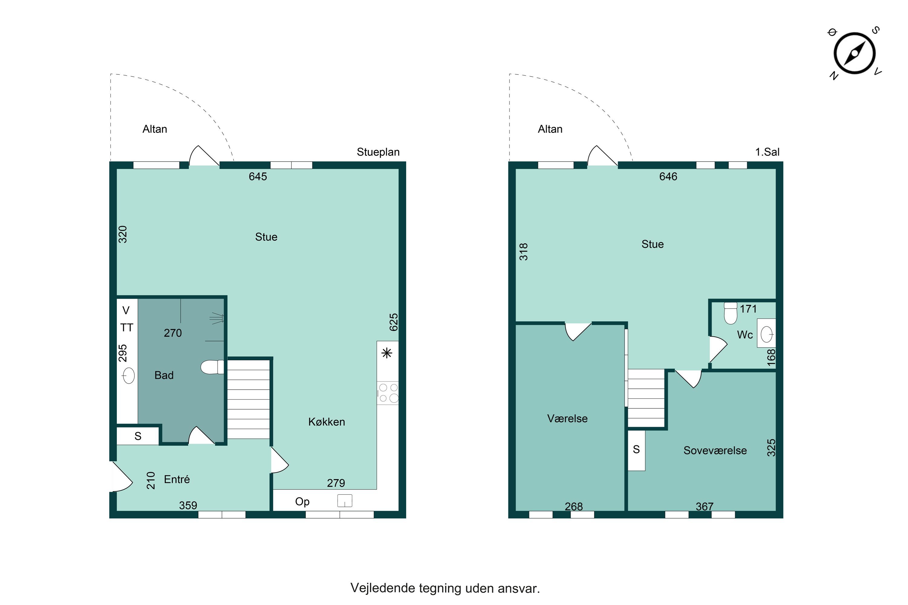 Plantegninger billede af Odelsgade 11D, 1. th., 7130 Juelsminde