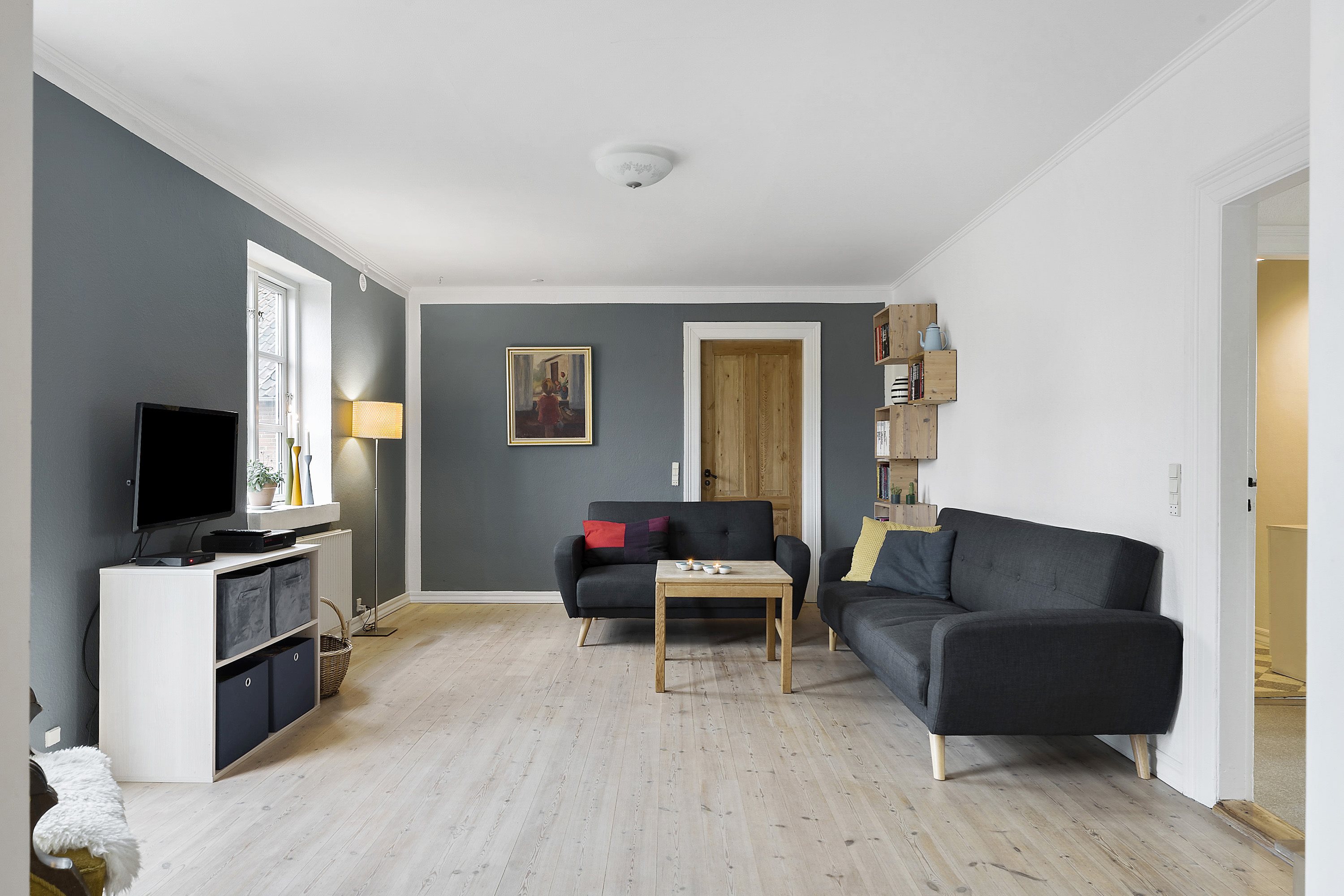 Fremhævet stue billede i fuldskærmstilstand. Billede af Hadrupvej 4, 8350 Hundslund