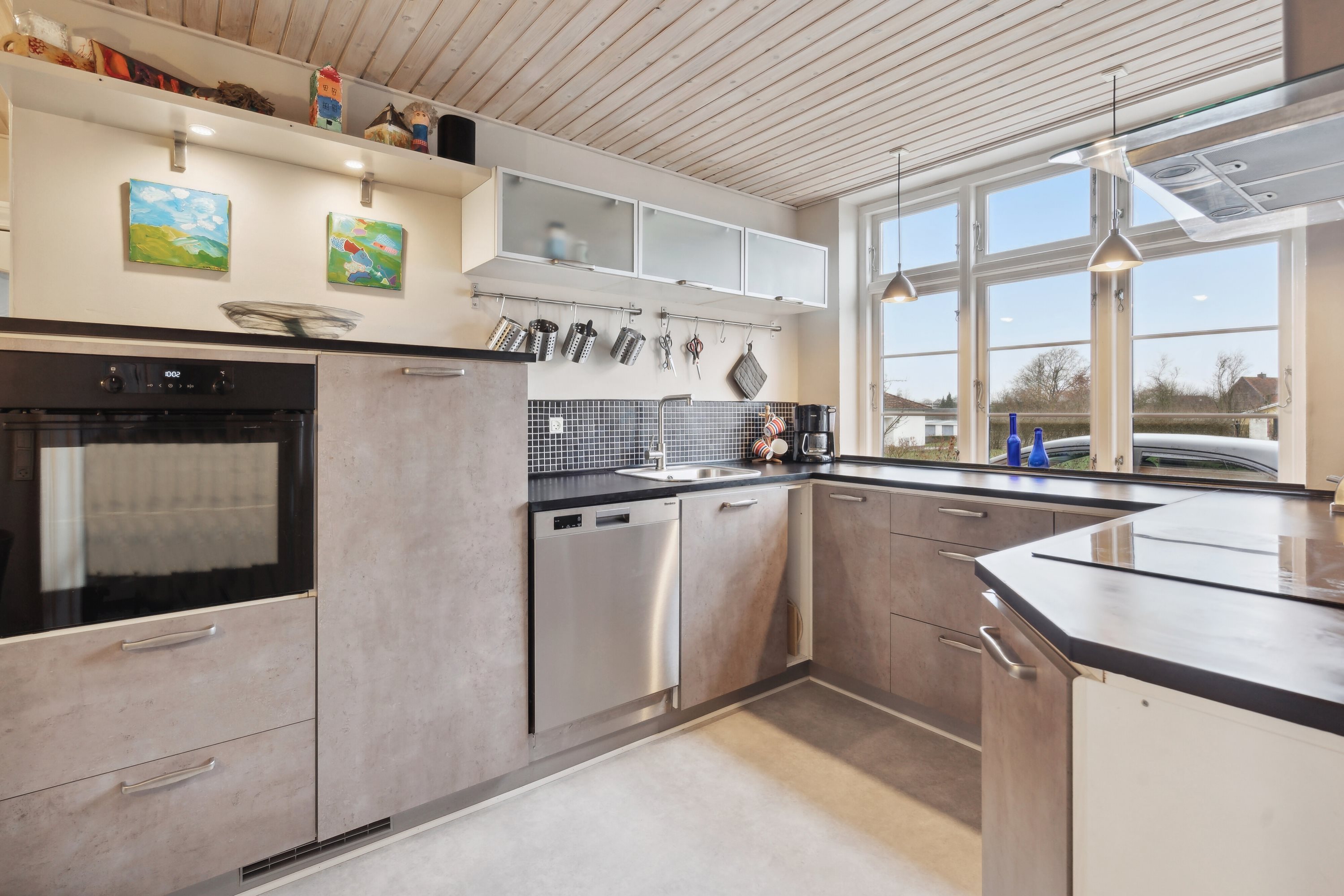 Fremhævet køkken billede i fuldskærmstilstand. Billede af Varnæsvej 746, Bovrup, 6200 Aabenraa