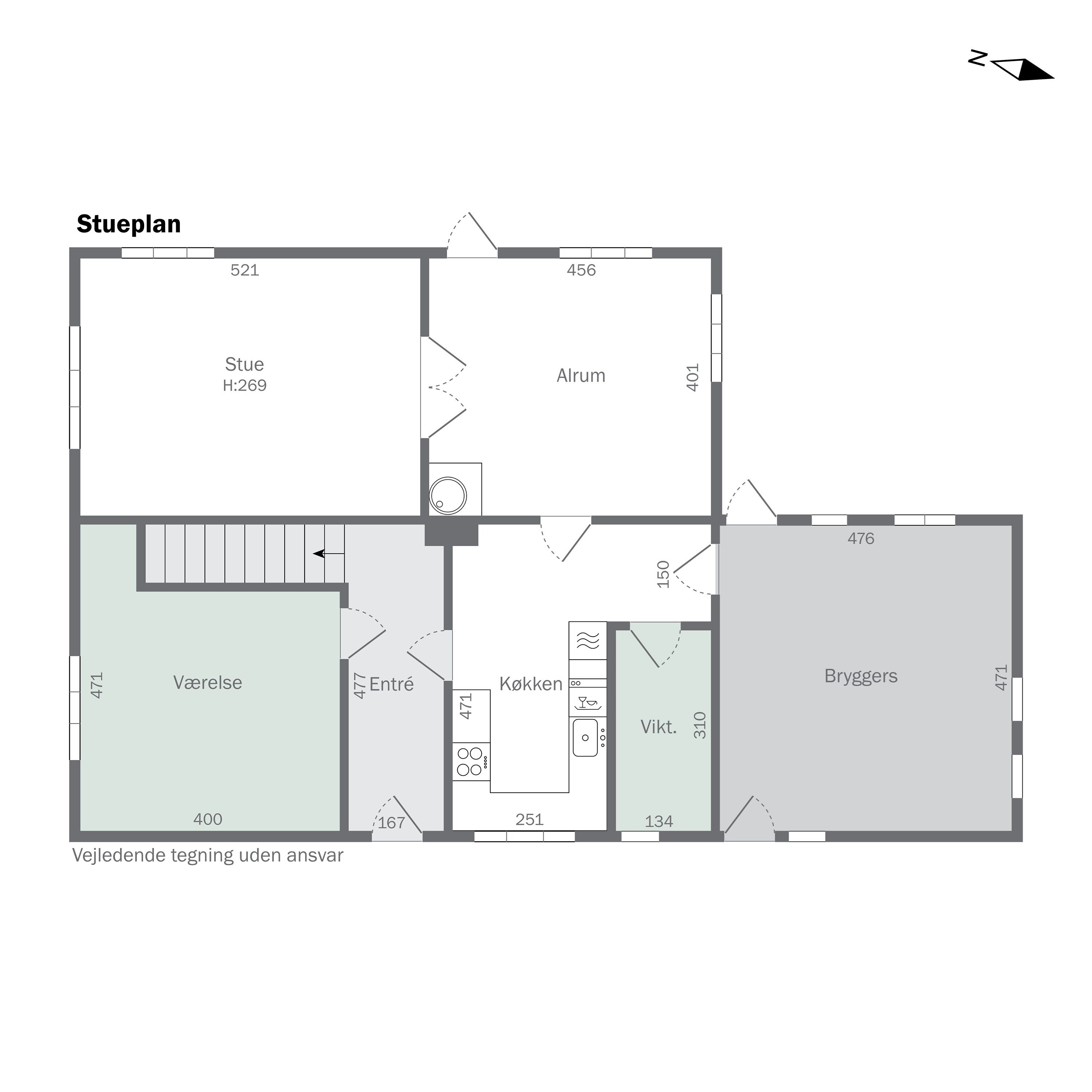 Plantegninger billede af Varnæsvej 746, Bovrup, 6200 Aabenraa