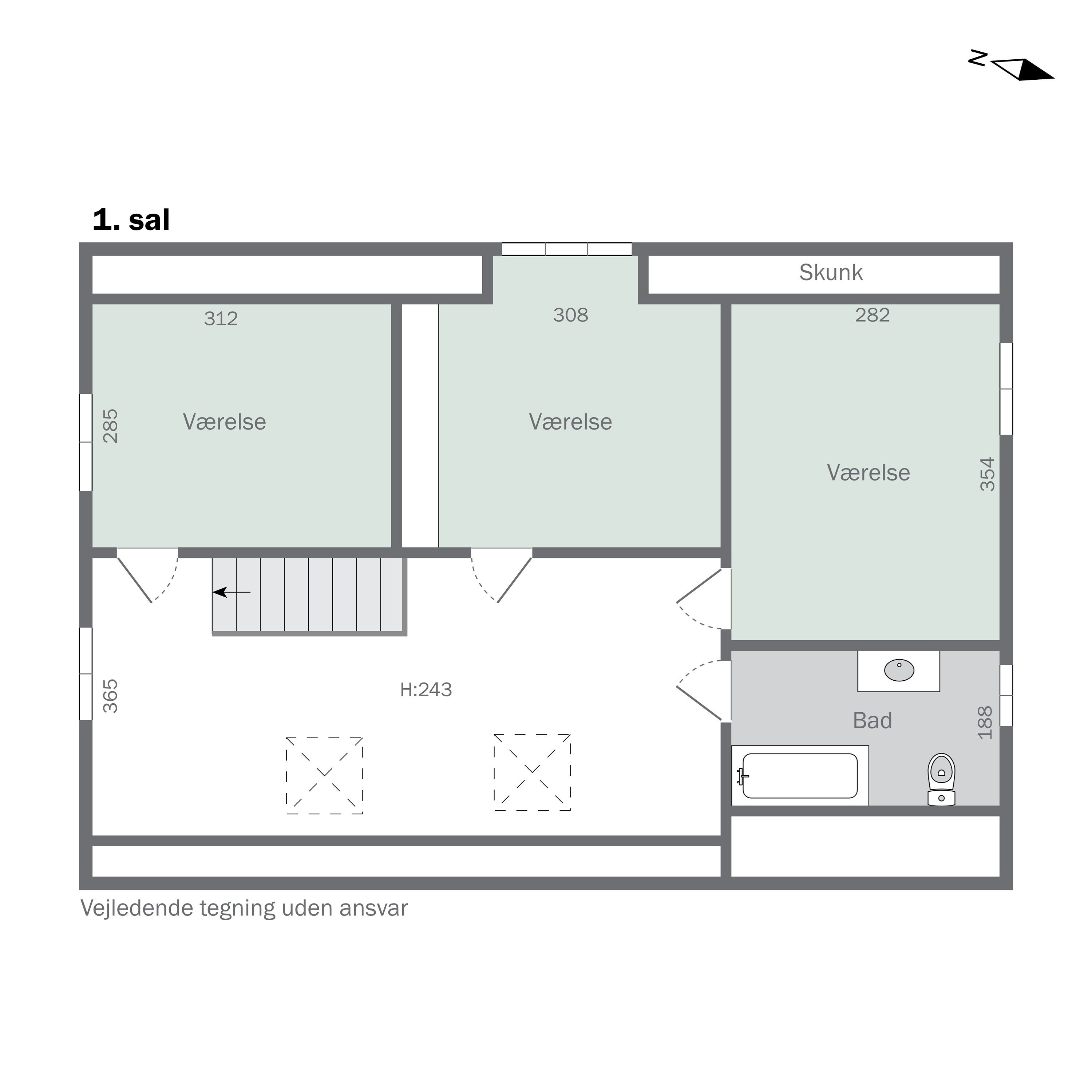 Plantegninger billede af Varnæsvej 746, Bovrup, 6200 Aabenraa