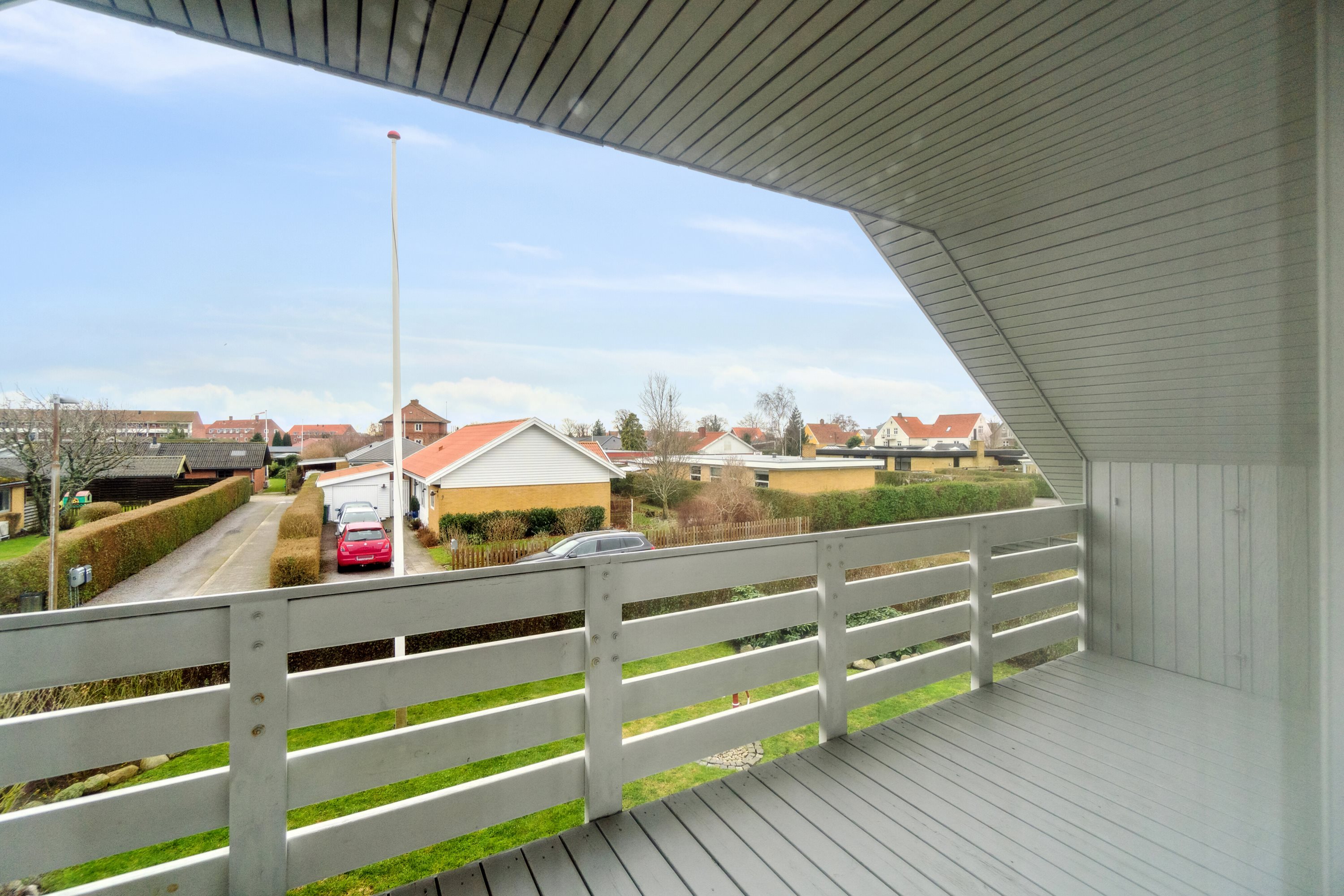 Fremhævet altan billede i fuldskærmstilstand. Billede af Syrenvej 6, 3700 Rønne