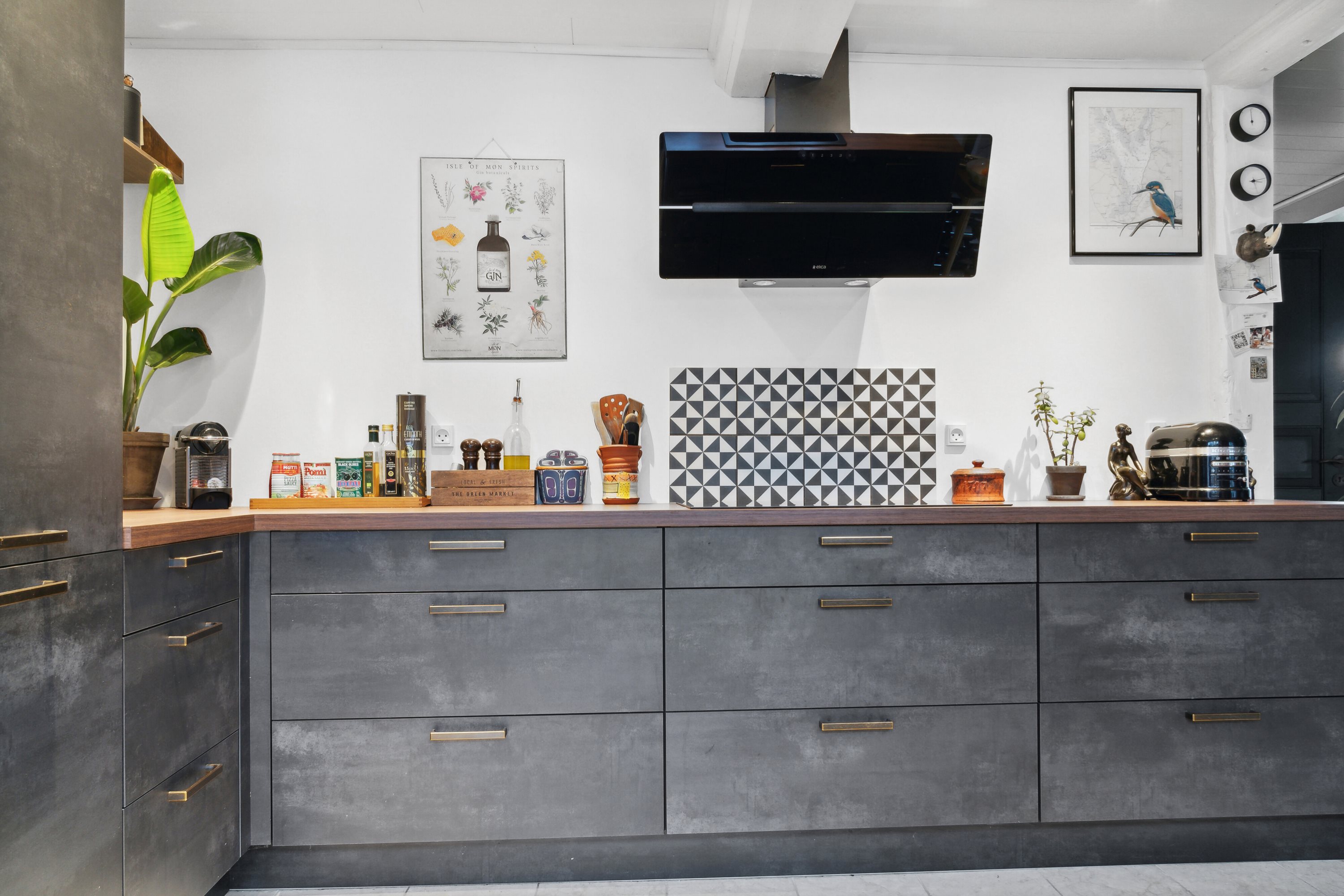 Fremhævet køkken billede i fuldskærmstilstand. Billede af Lillegade 24, 4070 Kirke Hyllinge