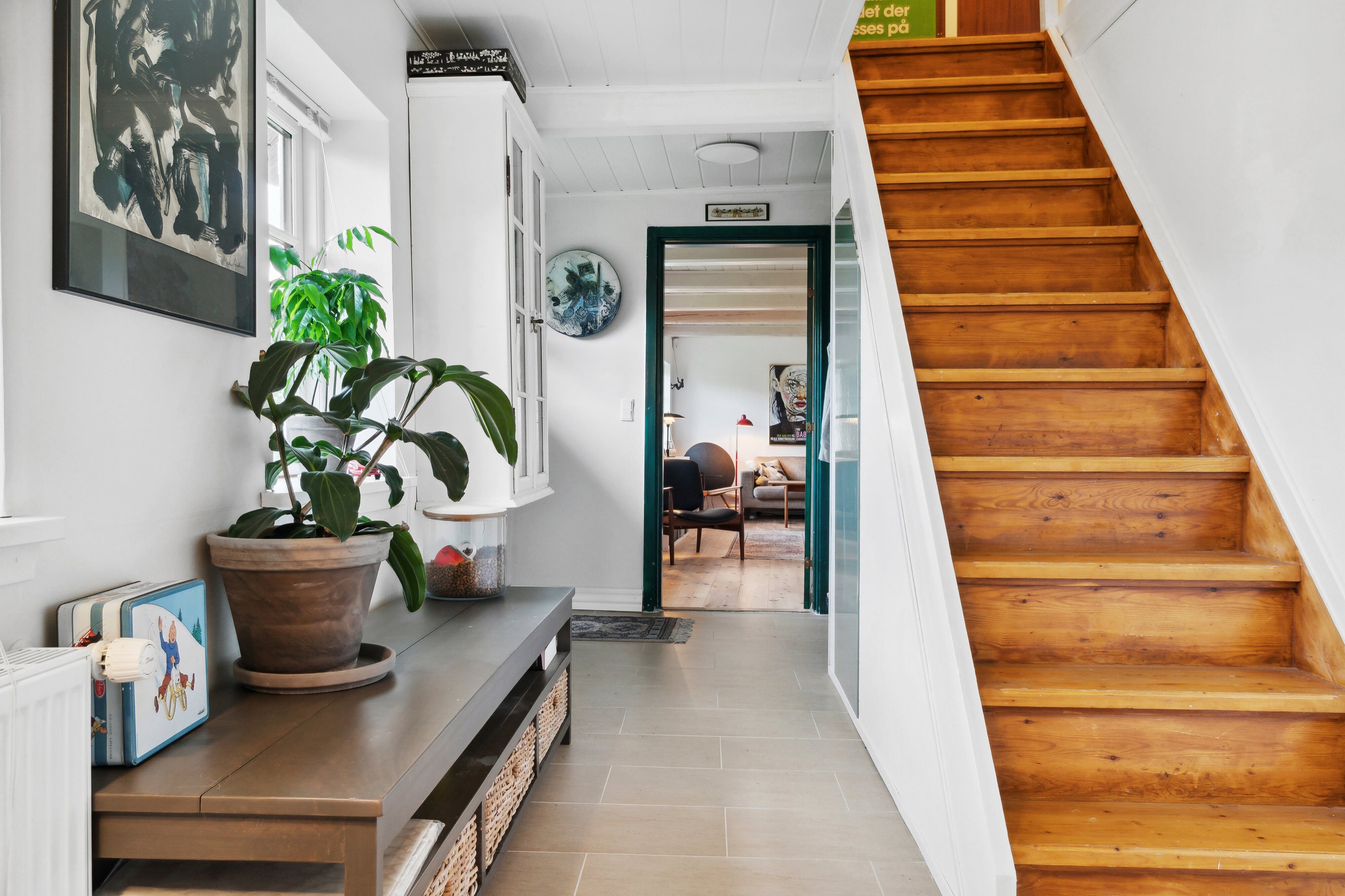 Fremhævet gang billede i fuldskærmstilstand. Billede af Lillegade 24, 4070 Kirke Hyllinge