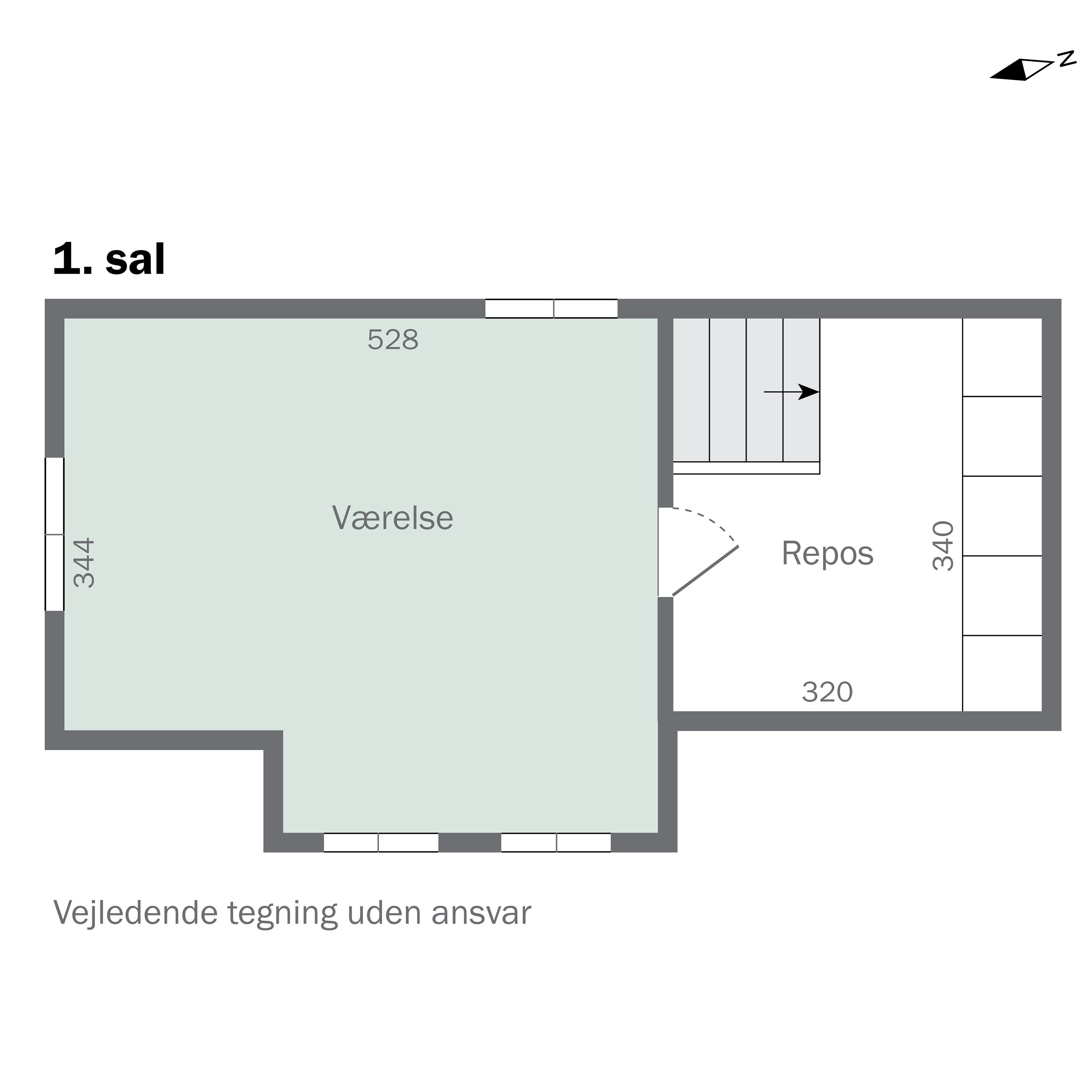 Plantegninger billede af Lillegade 24, 4070 Kirke Hyllinge