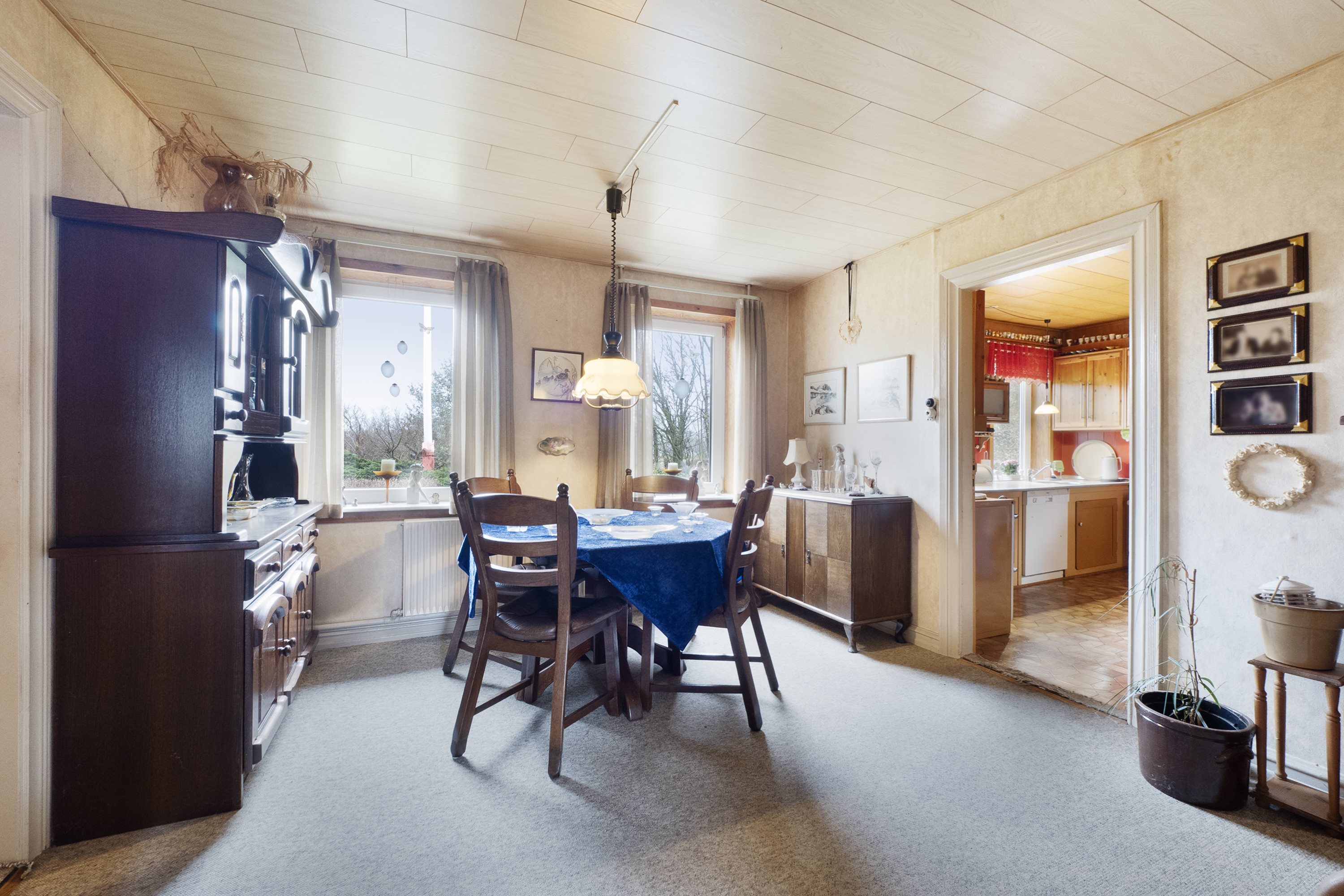 Fremhævet spisestue billede i fuldskærmstilstand. Billede af Klitmøllervej 35, Øster Vandet, 7700 Thisted