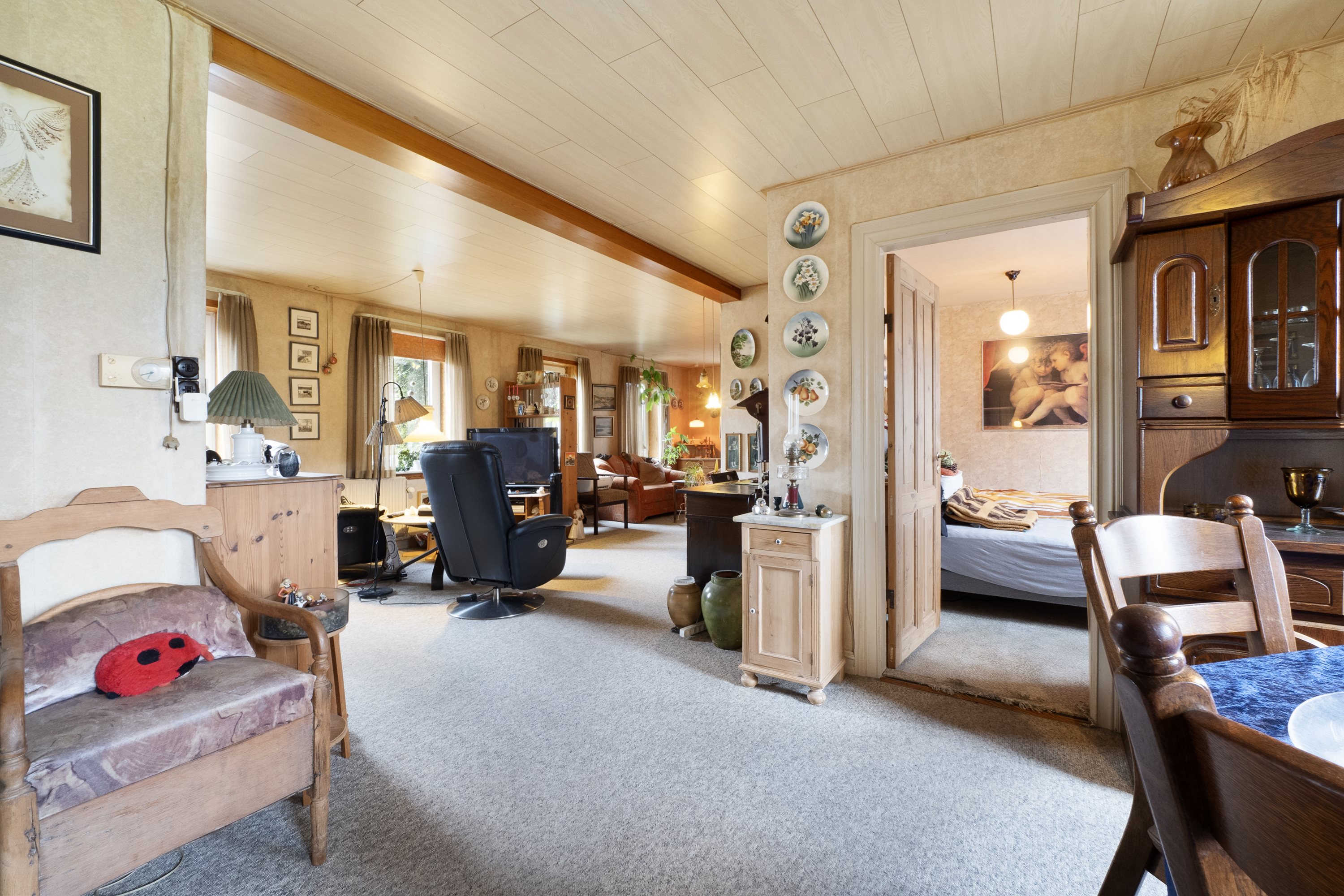 Fremhævet stue billede i fuldskærmstilstand. Billede af Klitmøllervej 35, Øster Vandet, 7700 Thisted