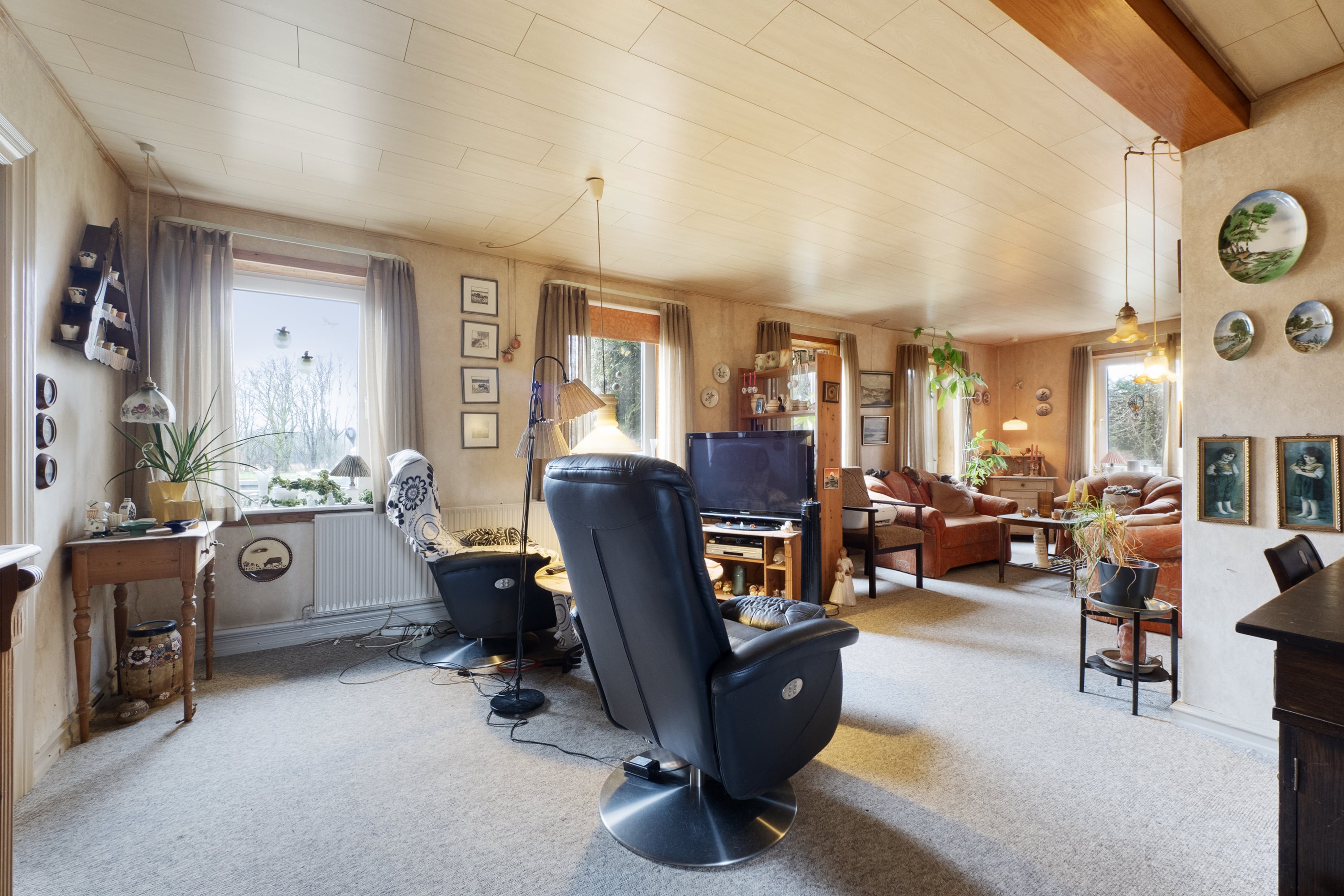 Fremhævet stue billede i fuldskærmstilstand. Billede af Klitmøllervej 35, Øster Vandet, 7700 Thisted