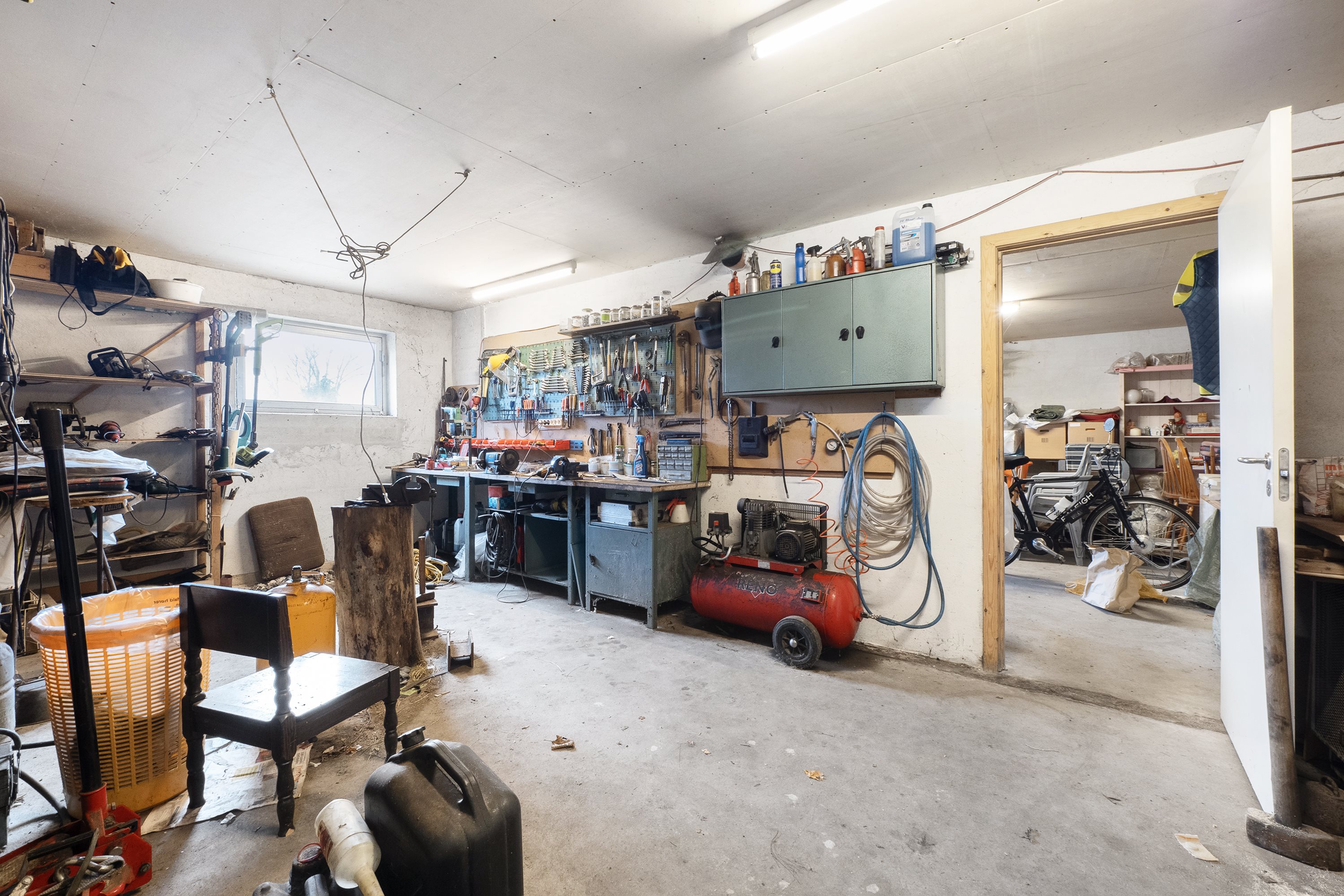 Fremhævet garage billede i fuldskærmstilstand. Billede af Klitmøllervej 35, Øster Vandet, 7700 Thisted