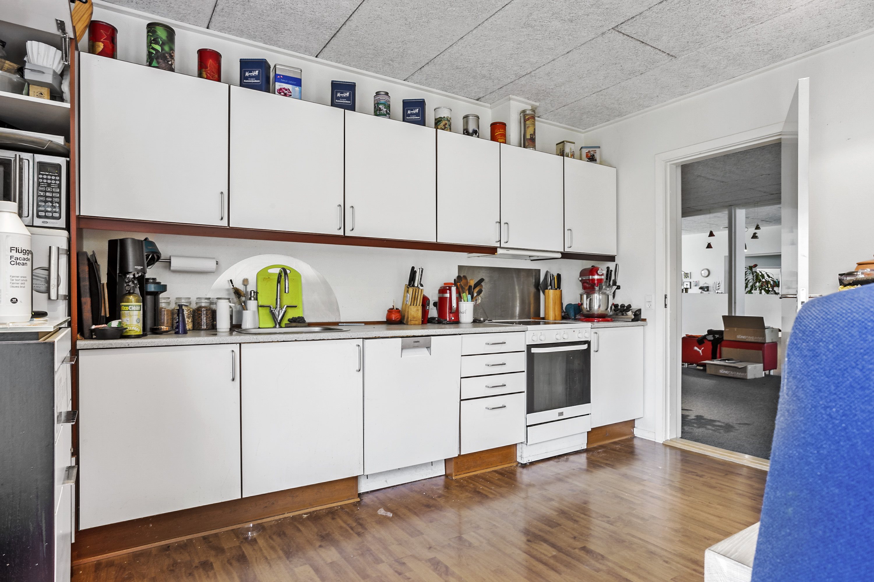 Fremhævet køkken billede i fuldskærmstilstand. Billede af Lindevej 1, Øster Lindet, 6630 Rødding