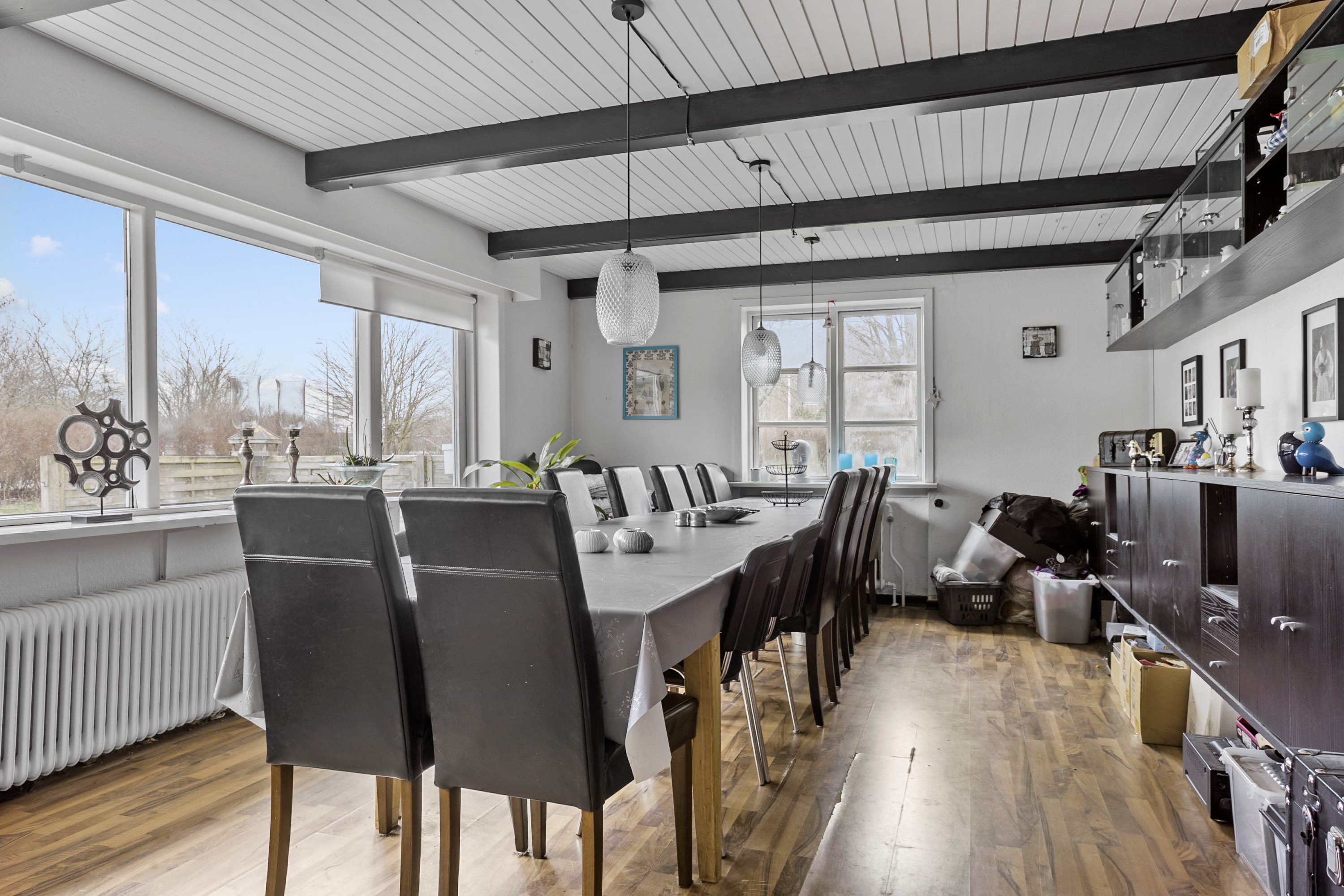 Fremhævet spisestue billede i fuldskærmstilstand. Billede af Lindevej 1, Øster Lindet, 6630 Rødding