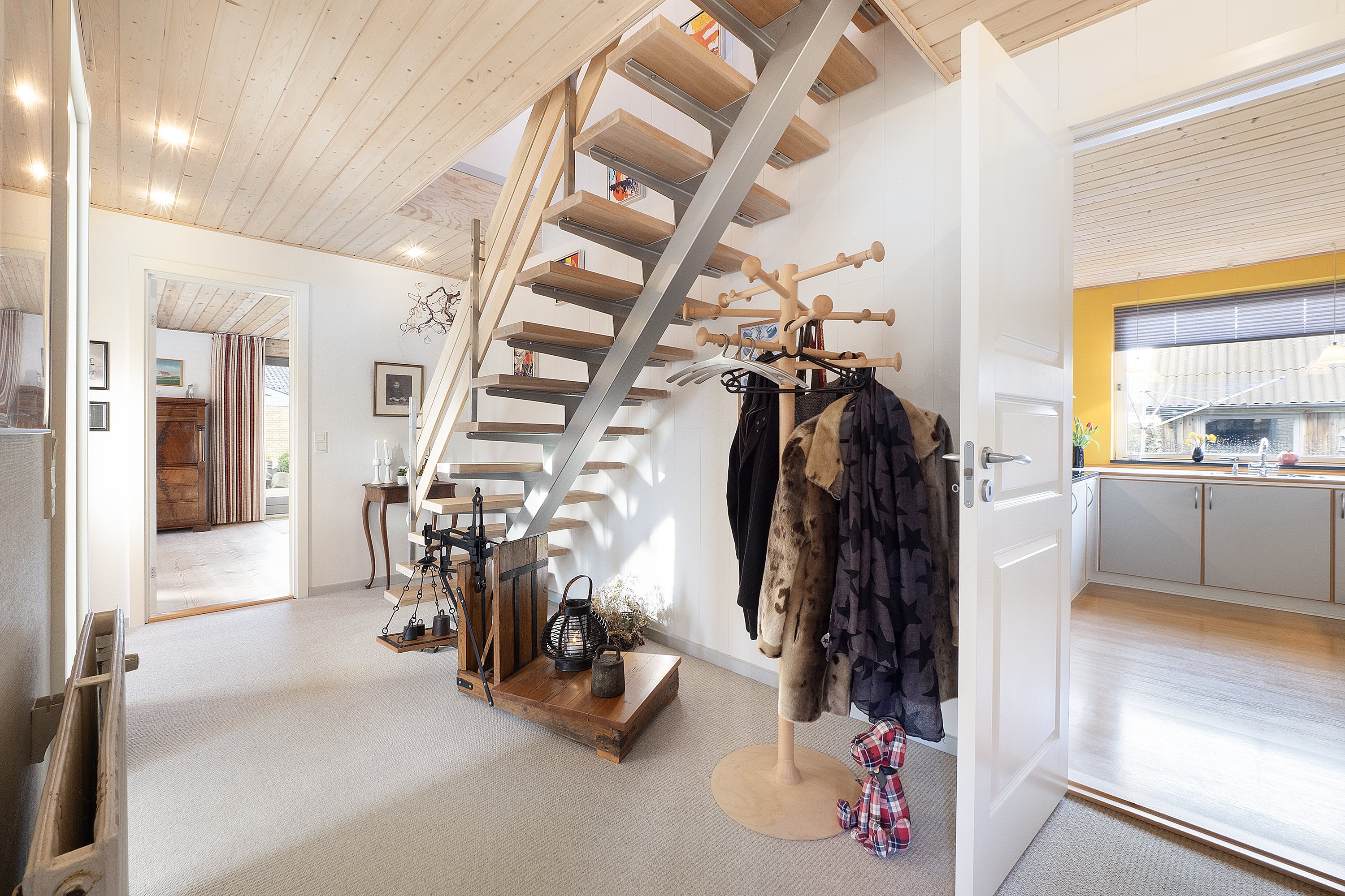 Fremhævet gang billede i fuldskærmstilstand. Billede af Kornblomstvej 14, Faarup, 7900 Nykøbing M