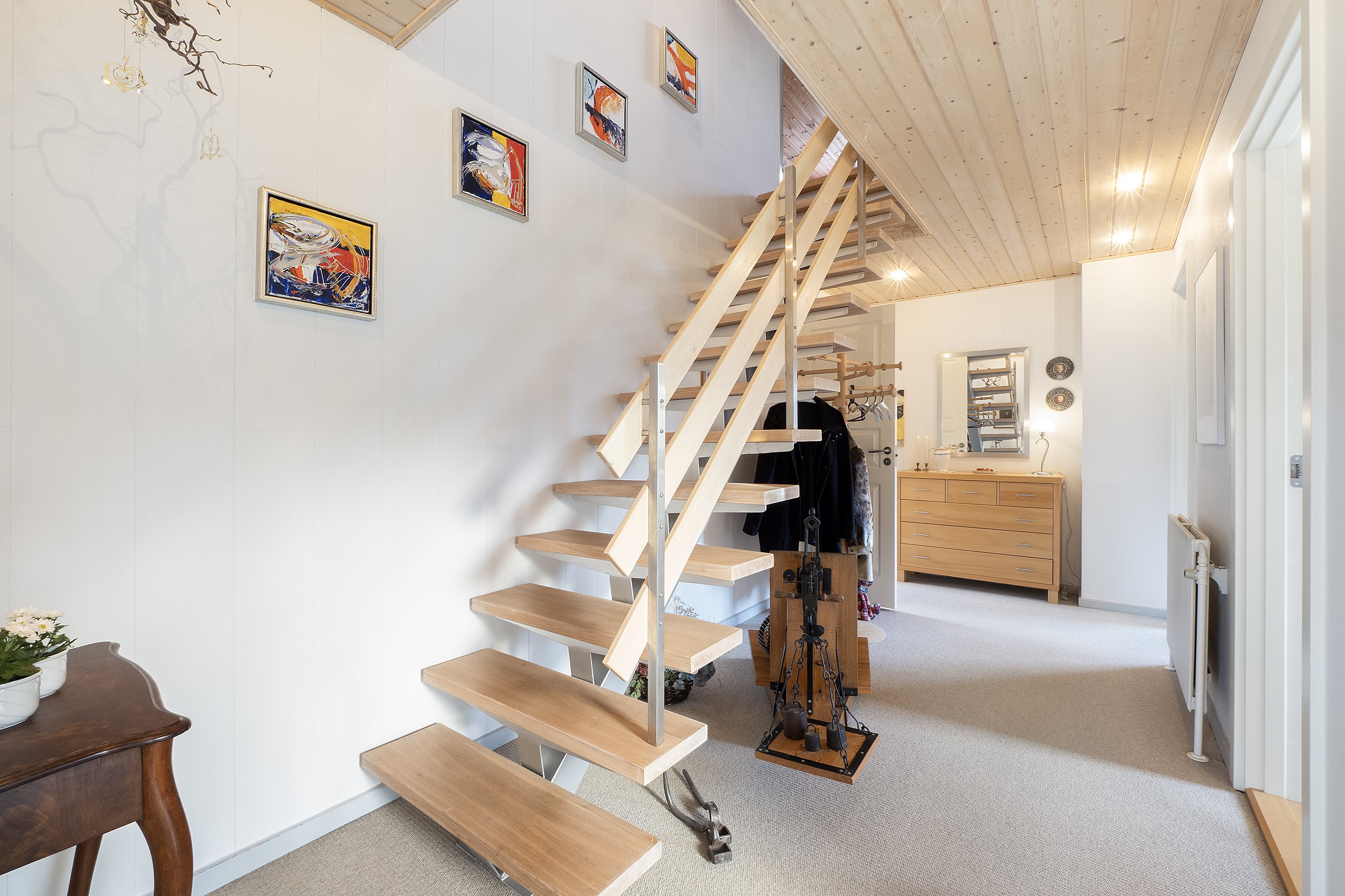 Fremhævet gang billede i fuldskærmstilstand. Billede af Kornblomstvej 14, Faarup, 7900 Nykøbing M