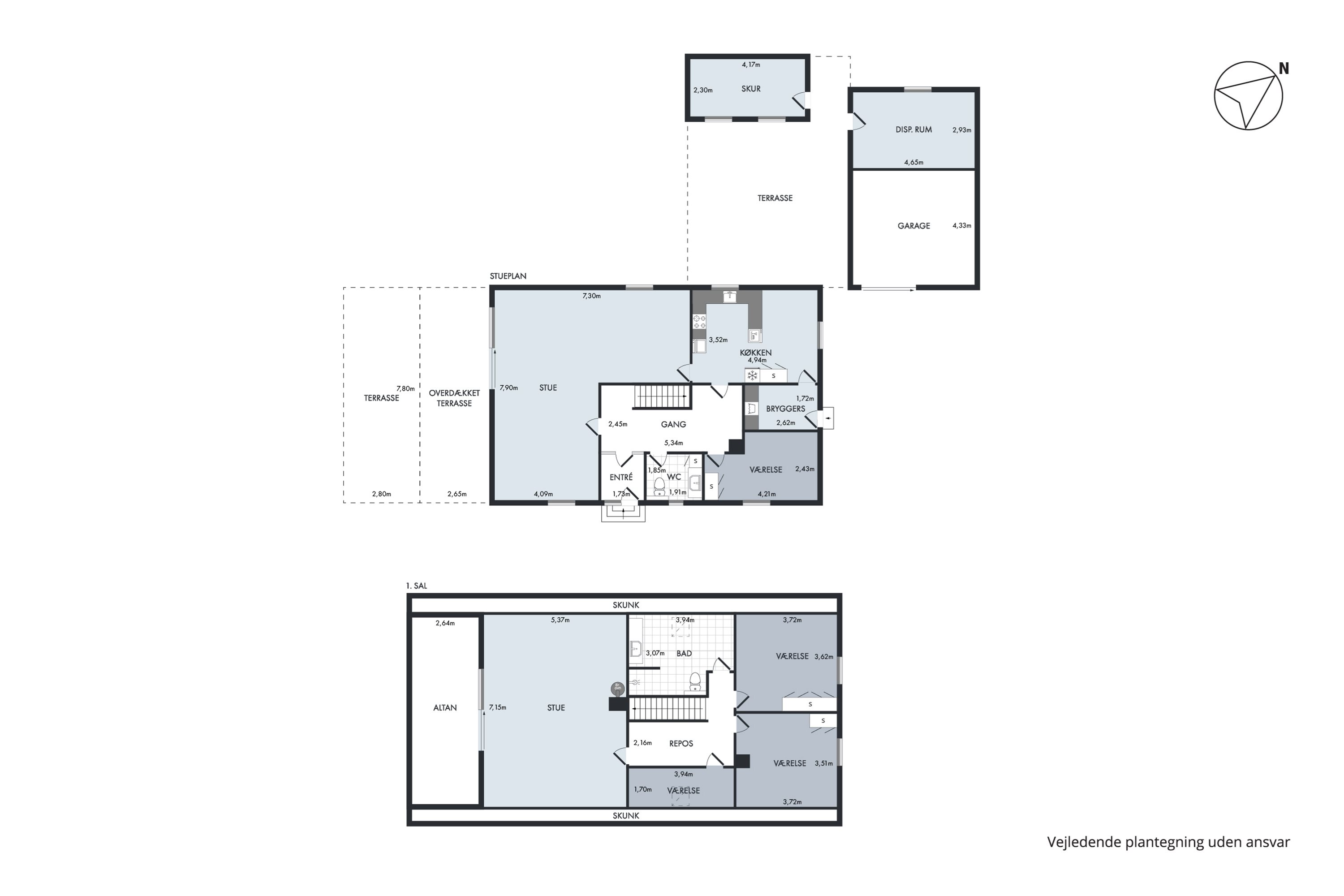 Plantegninger billede af Kornblomstvej 14, Faarup, 7900 Nykøbing M