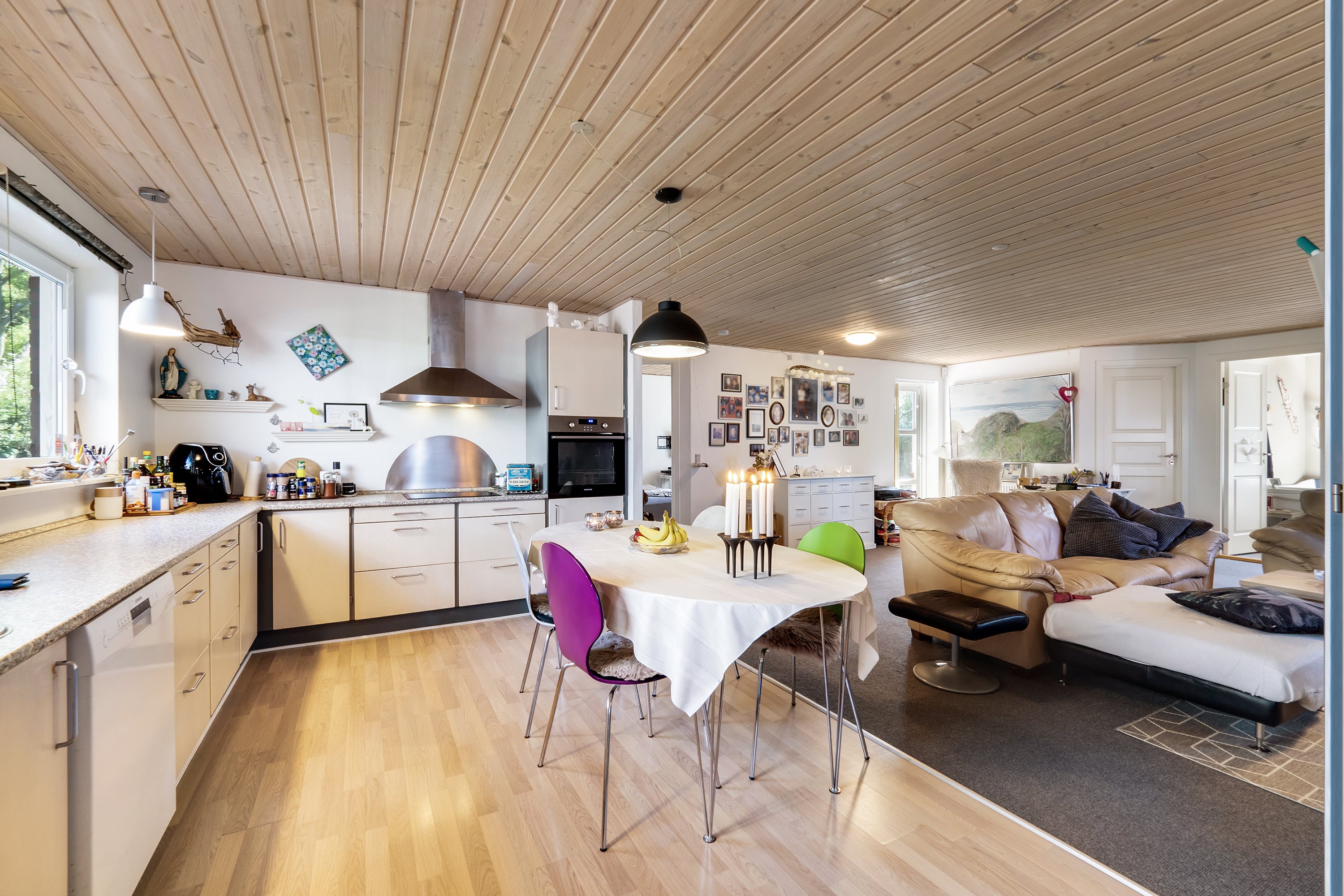 Fremhævet køkken billede i fuldskærmstilstand. Billede af Trehøjevej 5, Ø Hvidbjerg, 7970 Redsted M