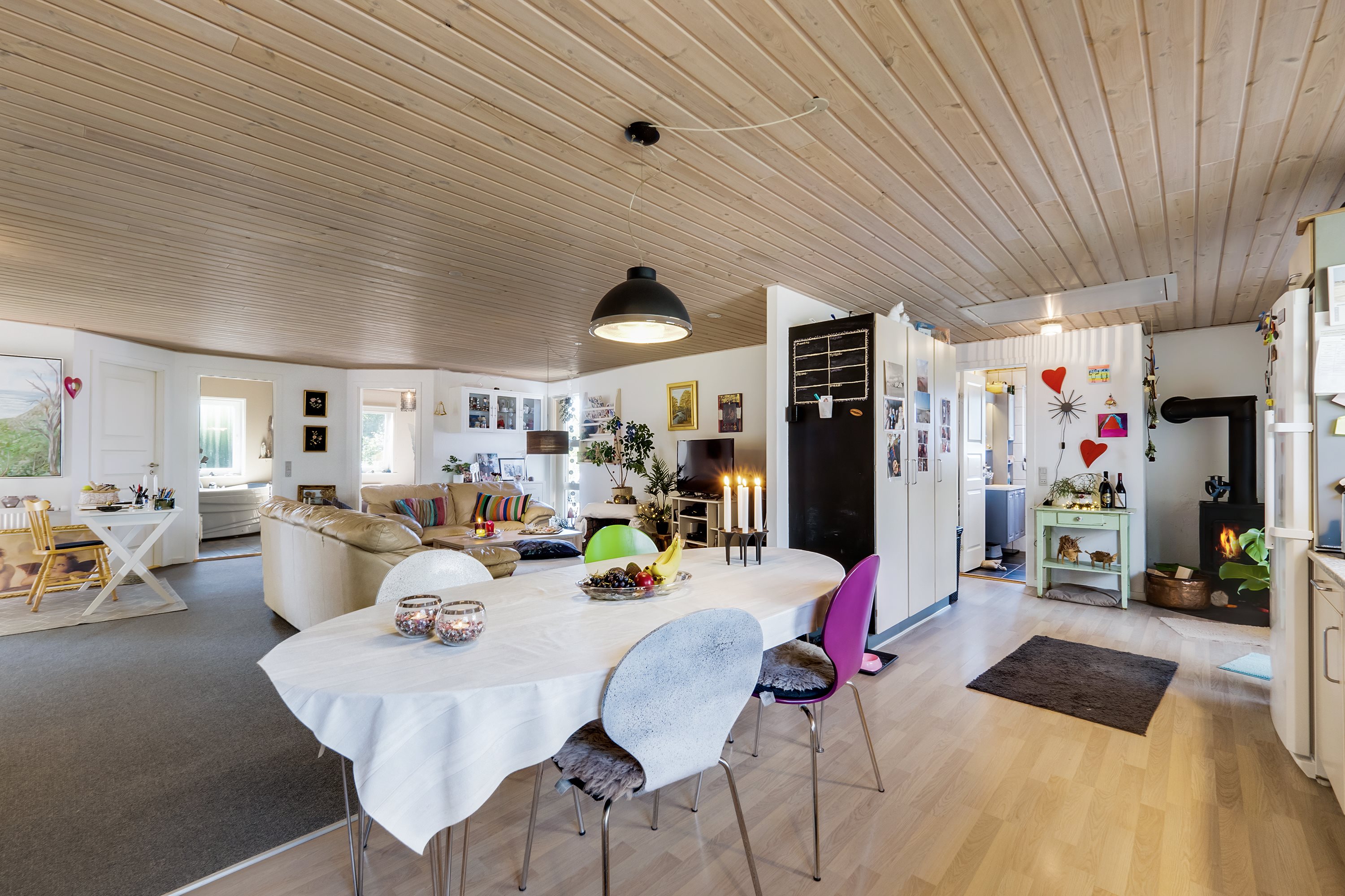 Fremhævet køkken billede i fuldskærmstilstand. Billede af Trehøjevej 5, Ø Hvidbjerg, 7970 Redsted M