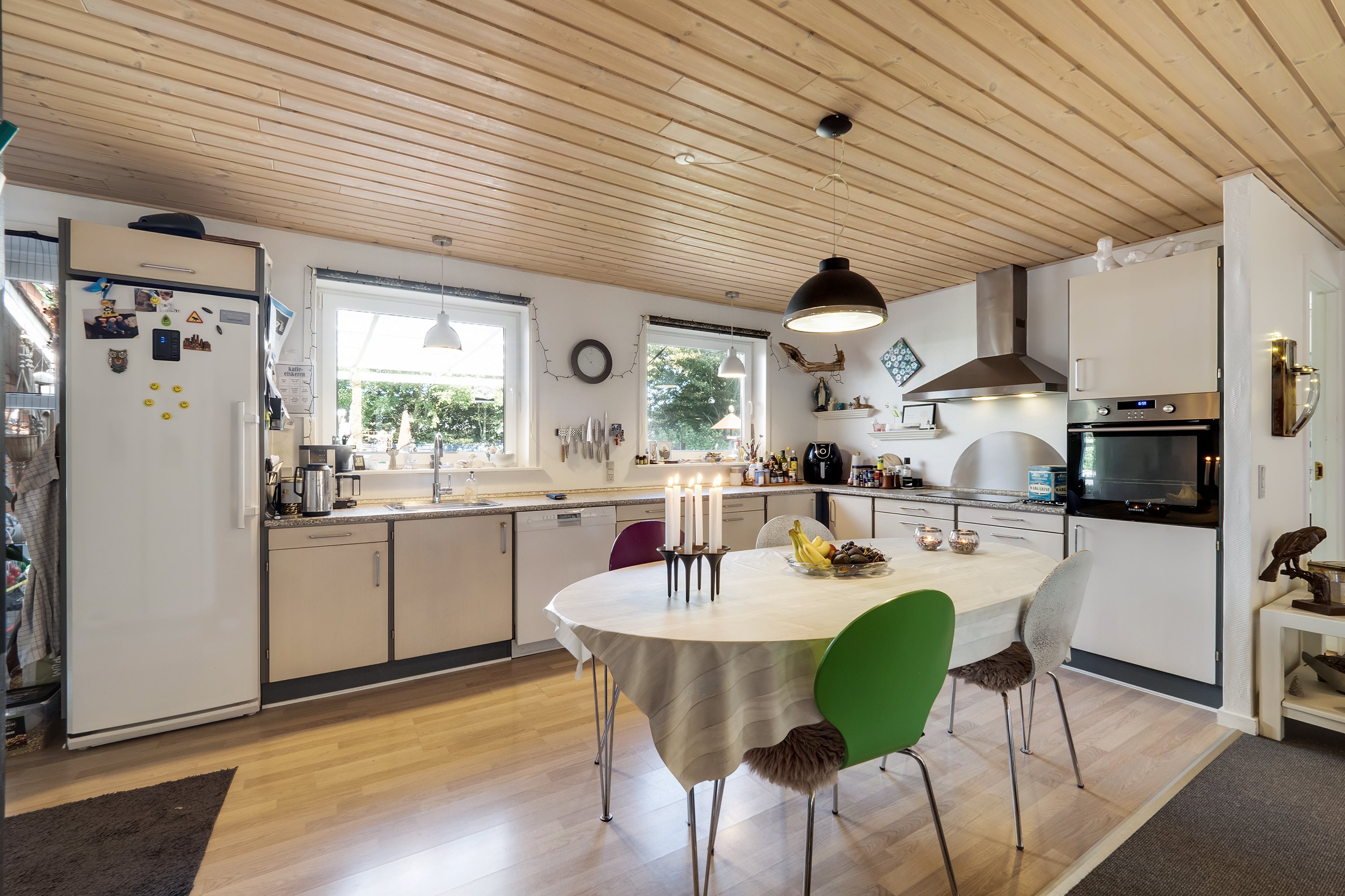 Fremhævet køkken billede i fuldskærmstilstand. Billede af Trehøjevej 5, Ø Hvidbjerg, 7970 Redsted M