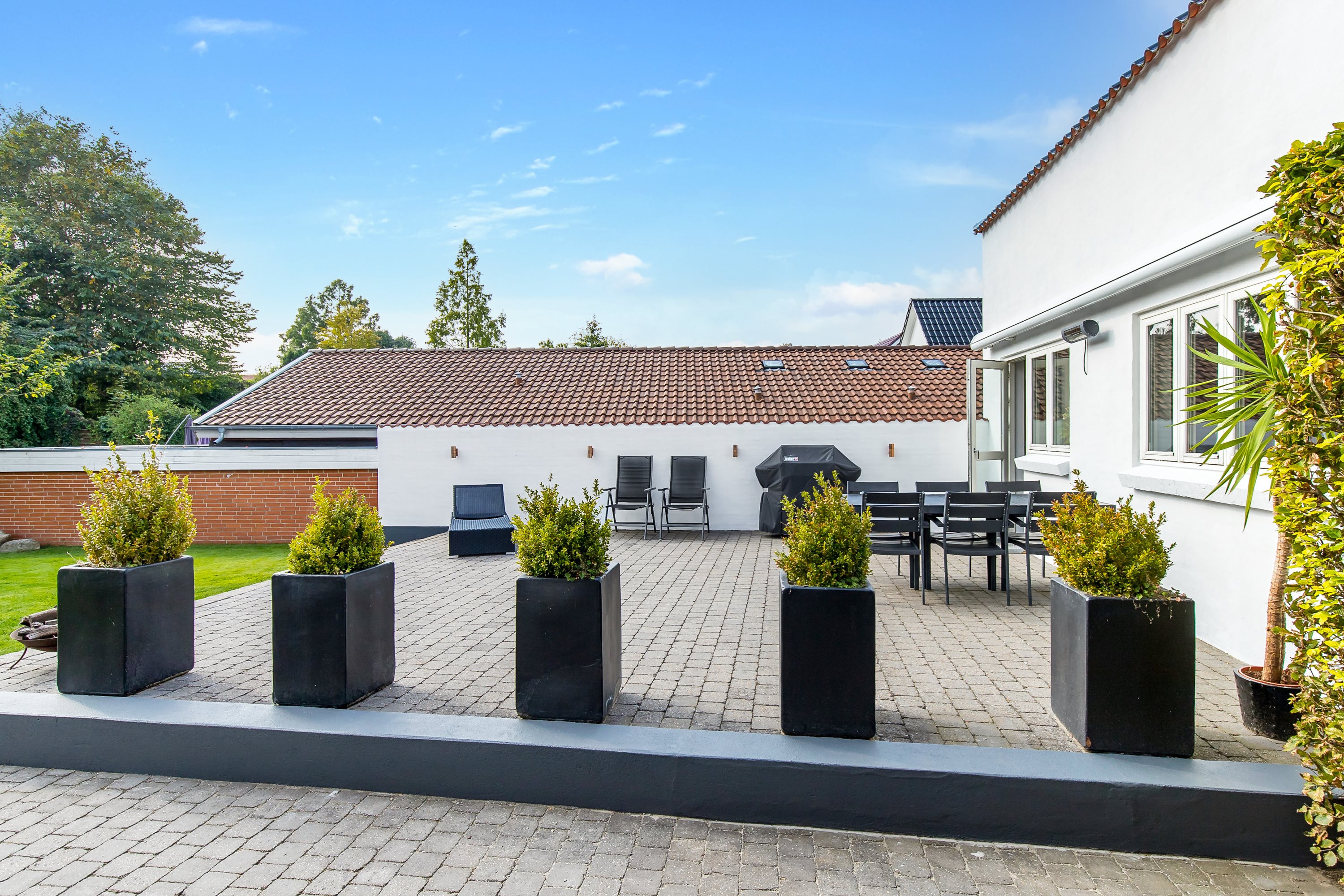 Fremhævet terrasse billede i fuldskærmstilstand. Billede af Solvang 13, 6000 Kolding