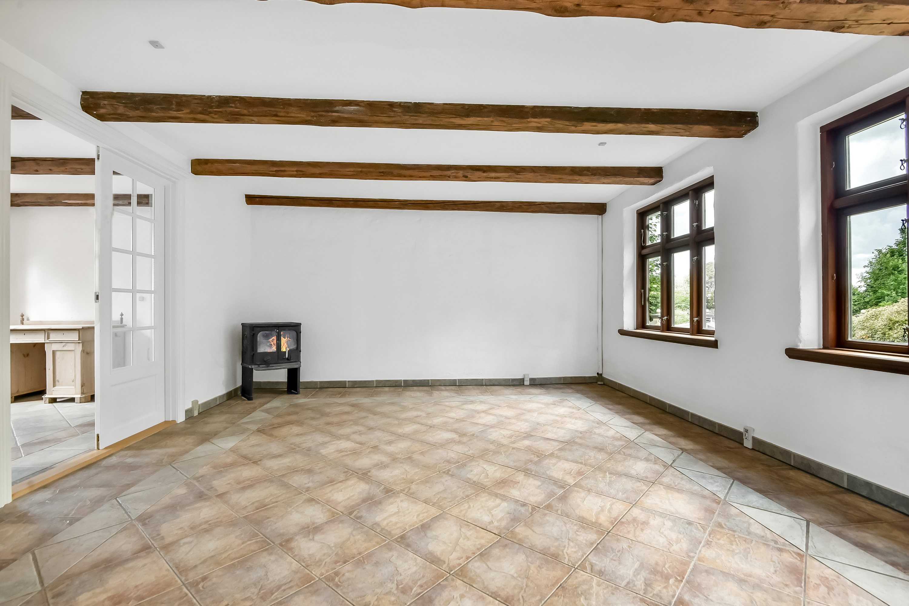 Fremhævet stue billede i fuldskærmstilstand. Billede af Albækvej 47, Snejbjerg, 7400 Herning