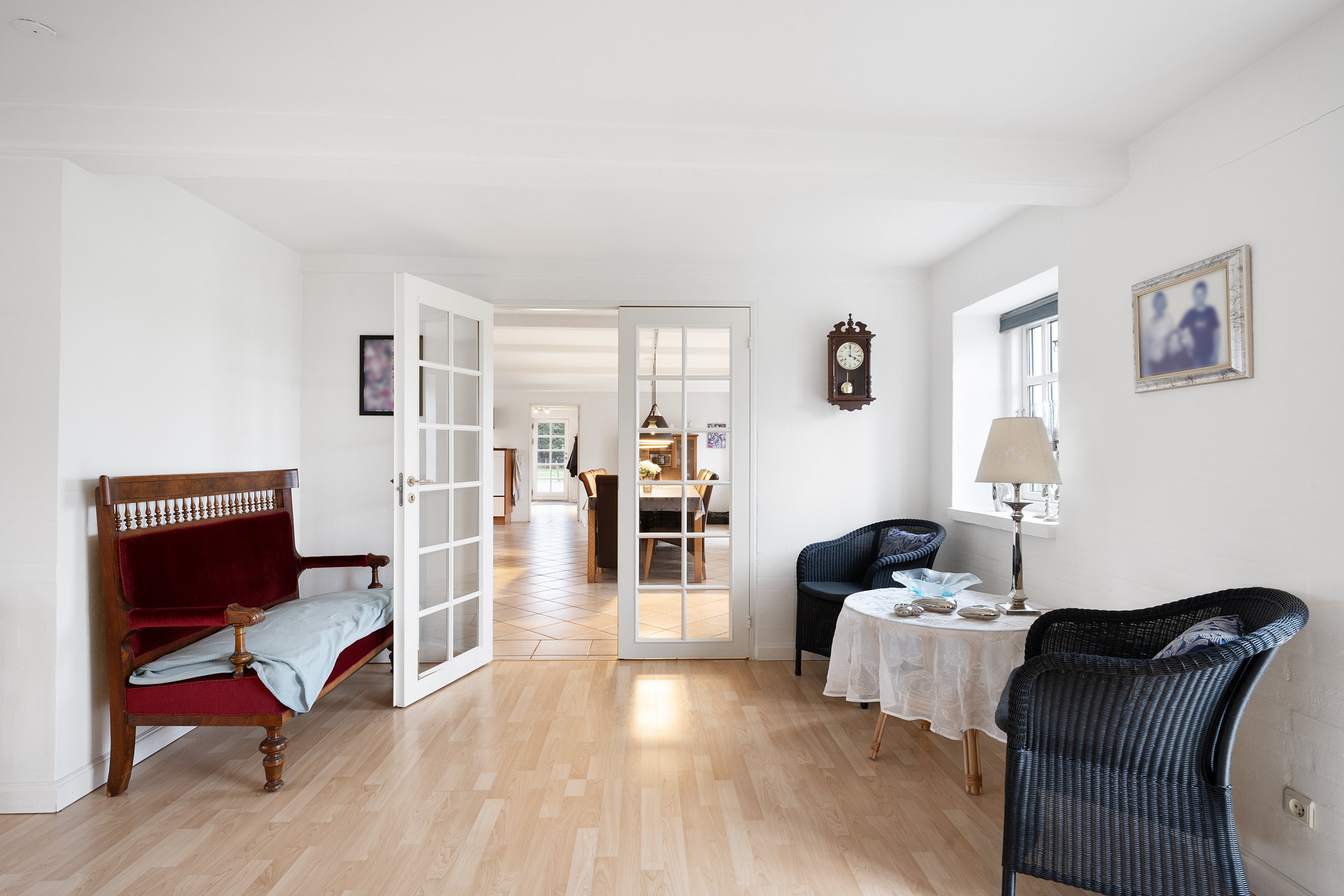 Fremhævet stue billede i fuldskærmstilstand. Billede af Nedre Vej 82, Albæk, 8930 Randers NØ