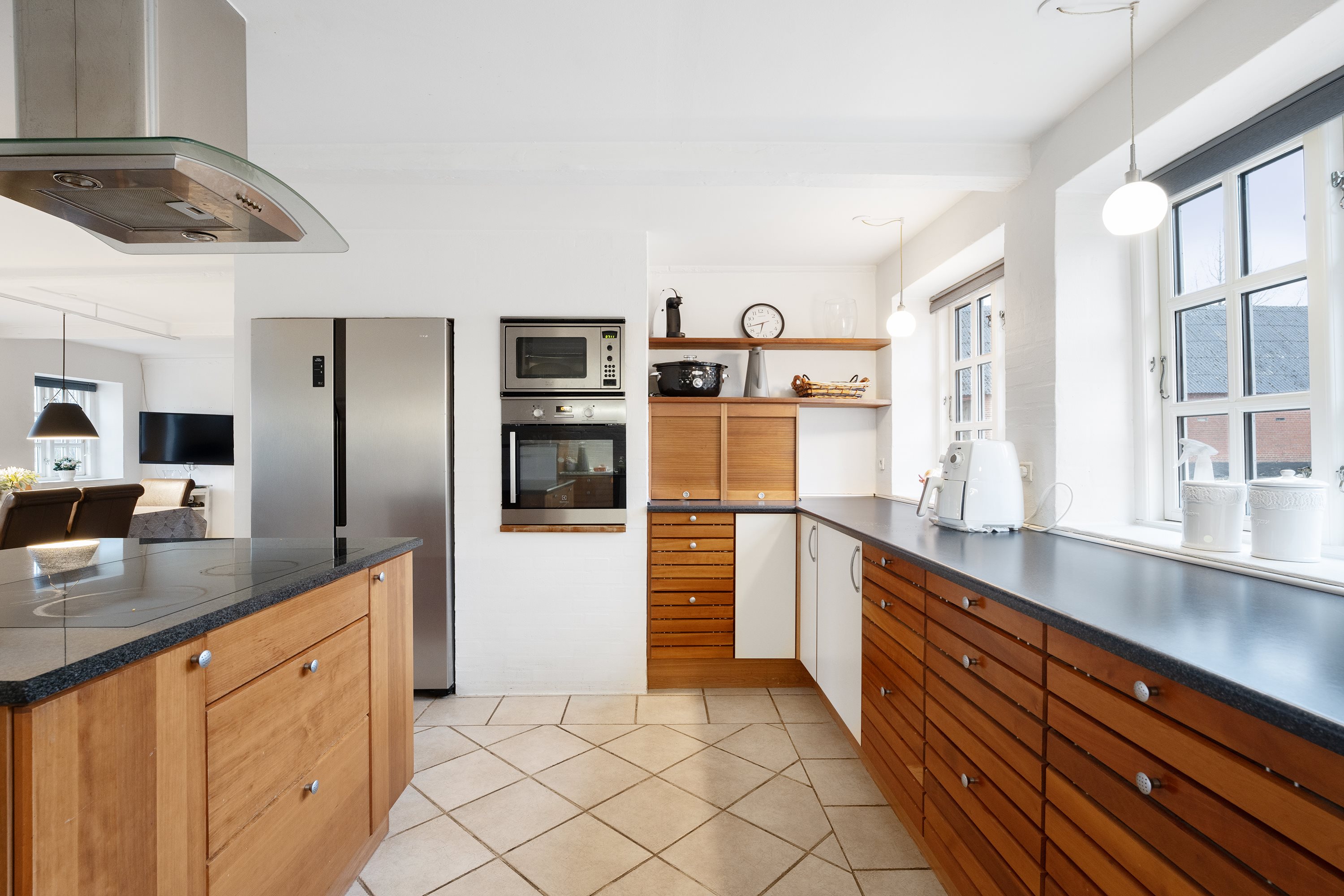 Fremhævet køkken billede i fuldskærmstilstand. Billede af Nedre Vej 82, Albæk, 8930 Randers NØ