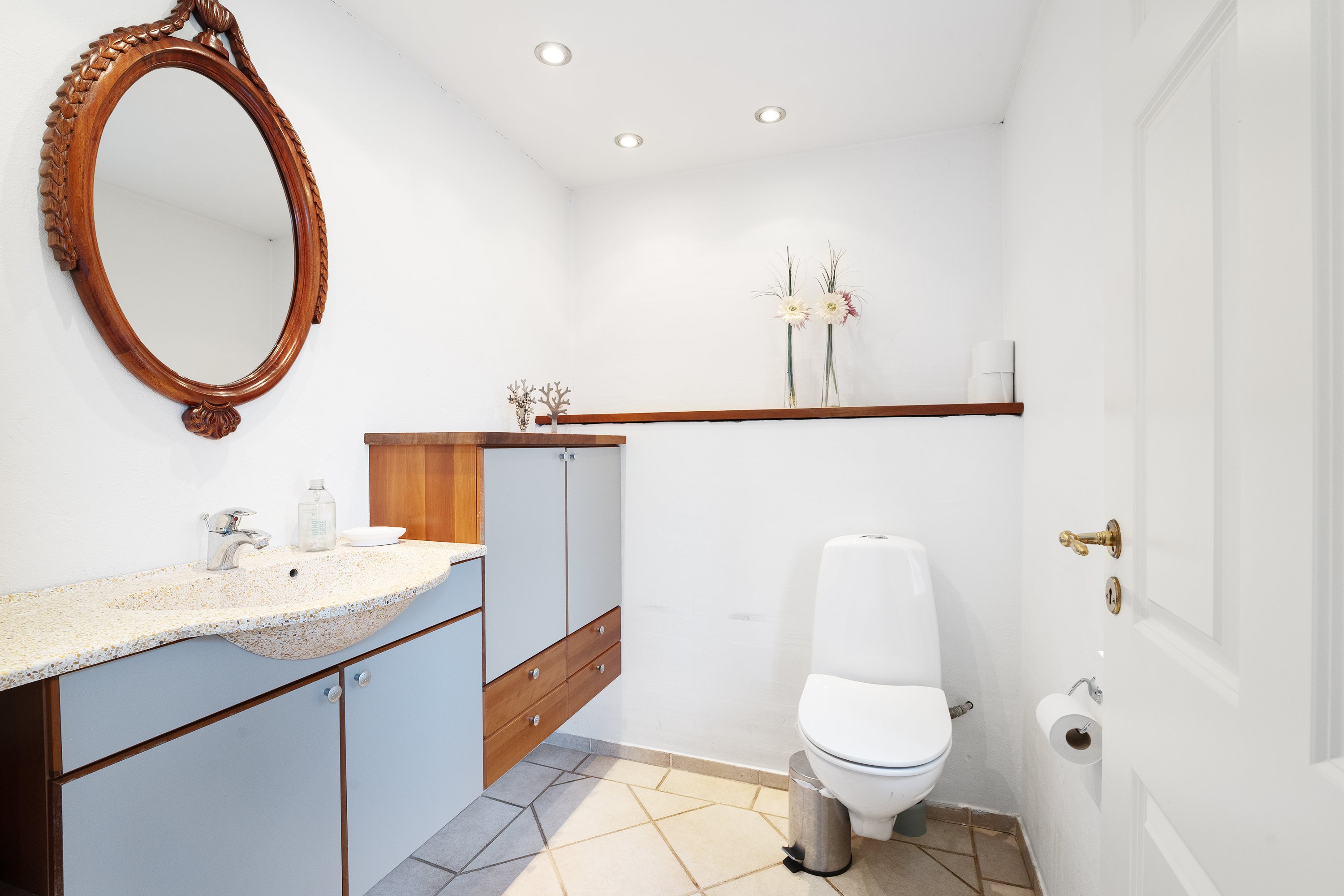 Fremhævet badeværelse billede i fuldskærmstilstand. Billede af Nedre Vej 82, Albæk, 8930 Randers NØ