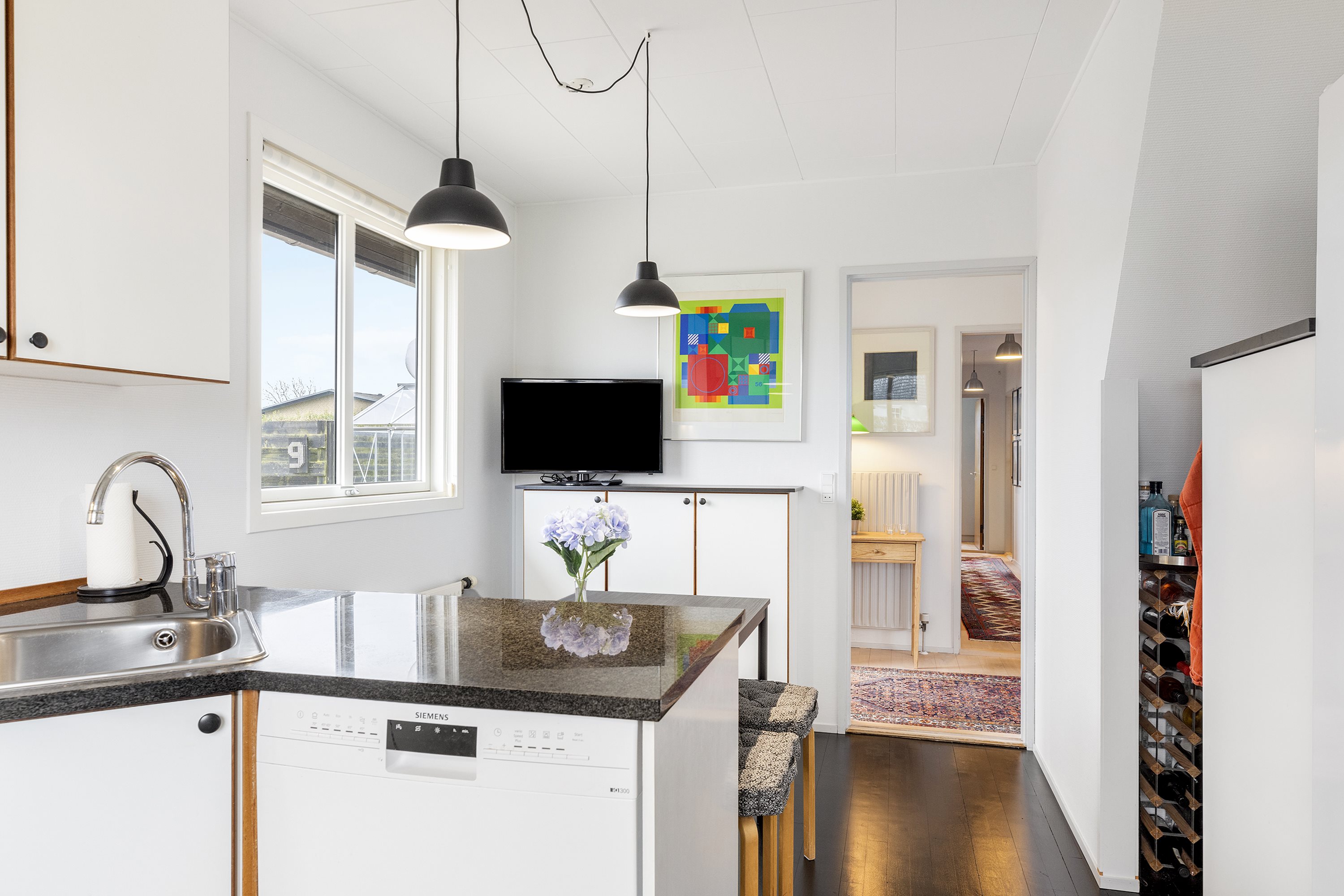 Fremhævet køkken billede i fuldskærmstilstand. Billede af Elmevej 9, Havnbjerg, 6430 Nordborg