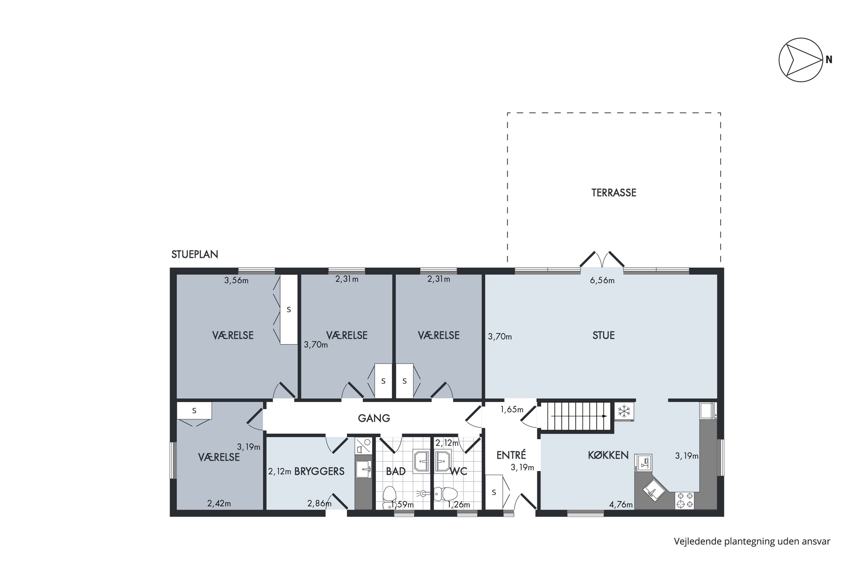 Plantegninger billede af Elmevej 9, Havnbjerg, 6430 Nordborg