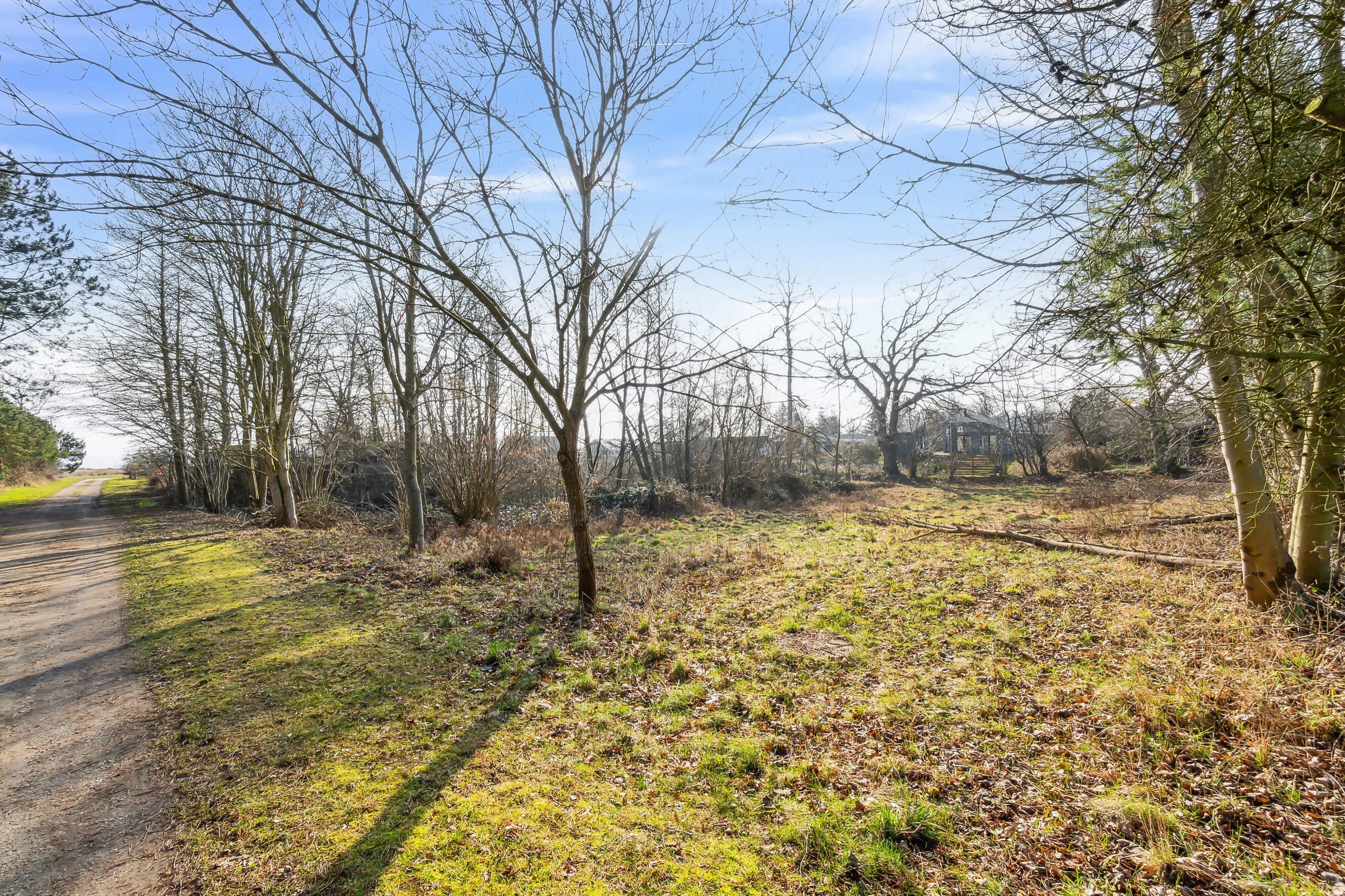 Miniaturebillede 1: set fra vejen. Billede af Ørnevej 18, Bønsvig Str, 4720 Præstø