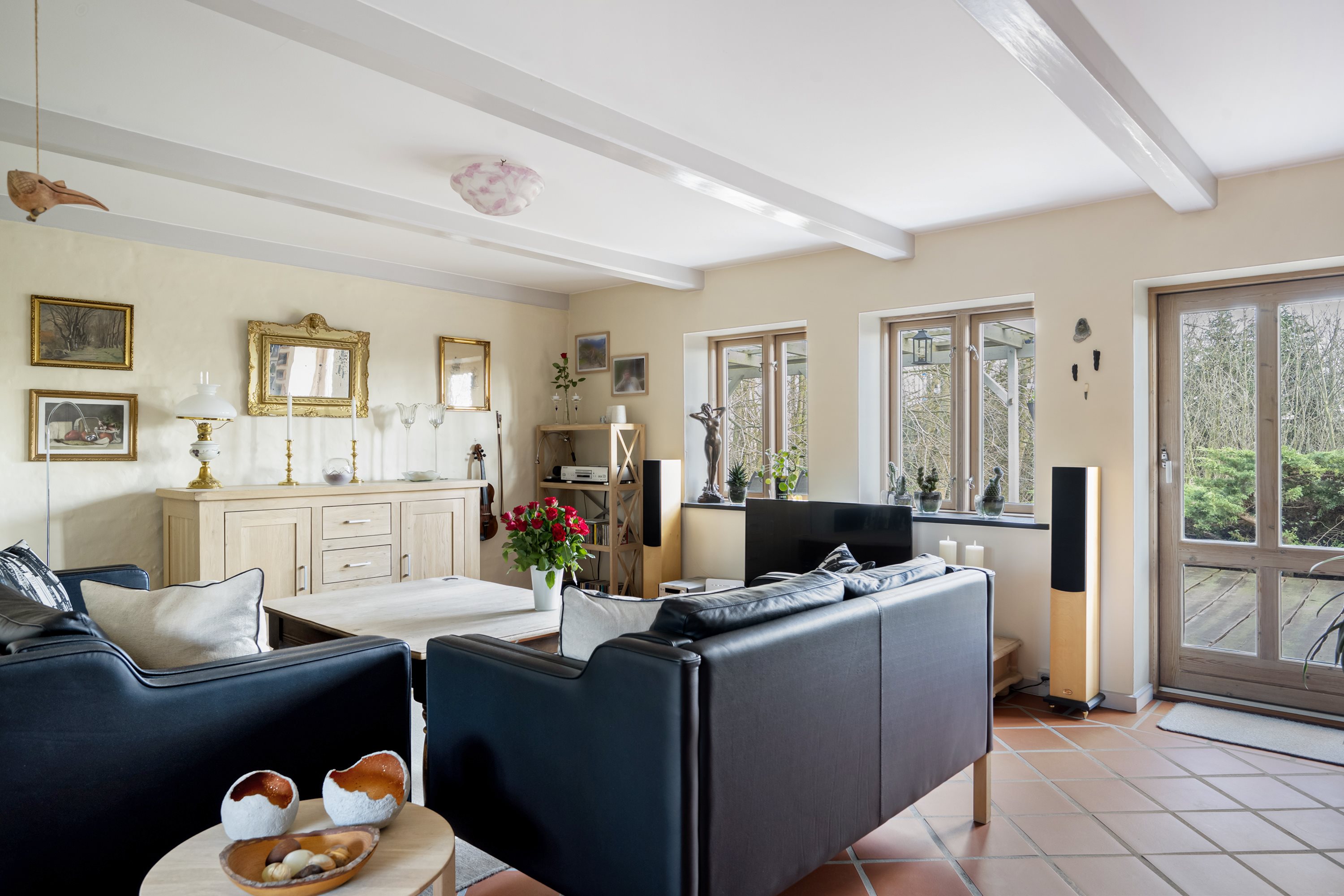 Fremhævet stue billede i fuldskærmstilstand. Billede af Trangetvej 715, 9740 Jerslev J