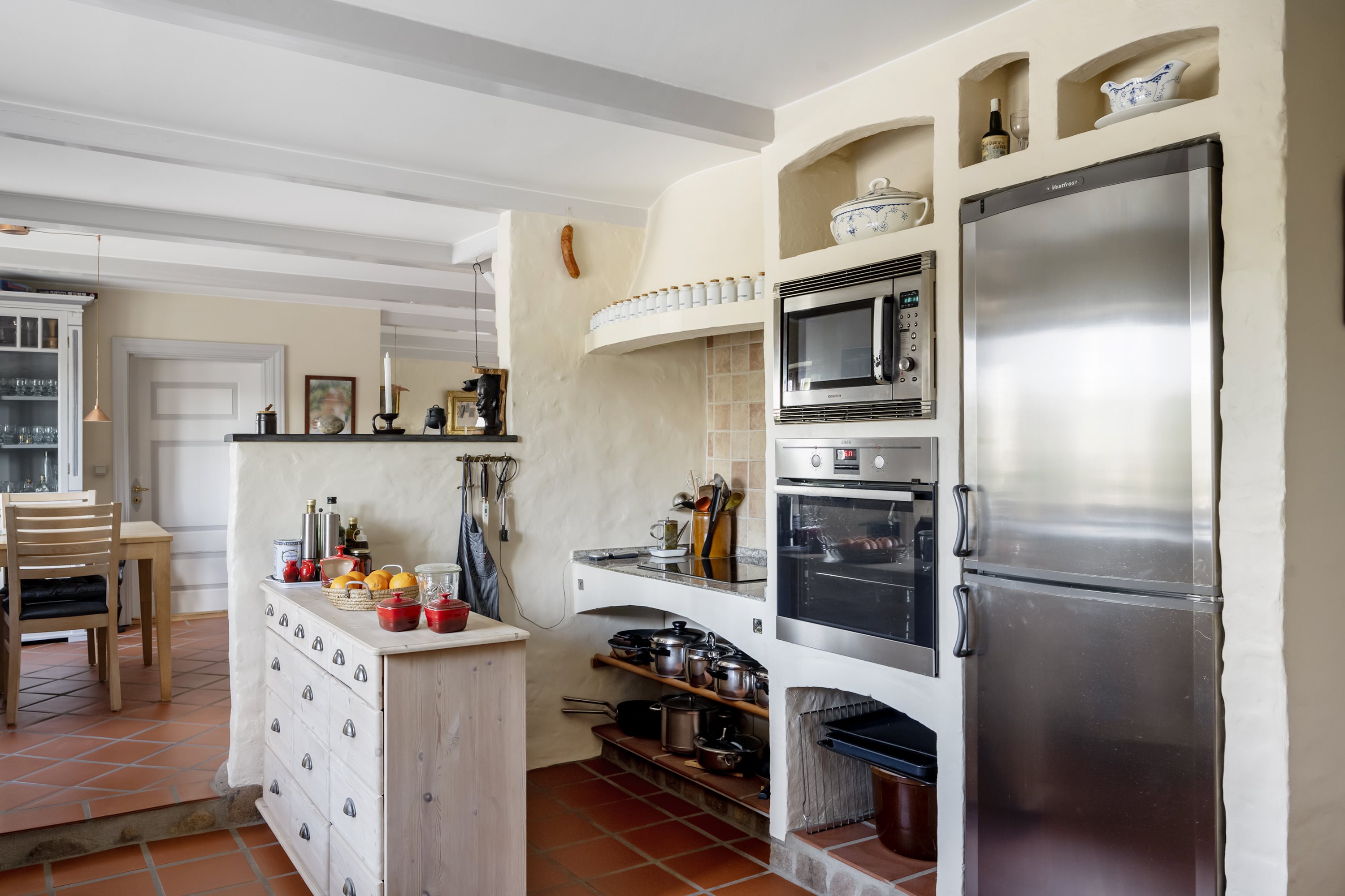 Fremhævet køkken billede i fuldskærmstilstand. Billede af Trangetvej 715, 9740 Jerslev J