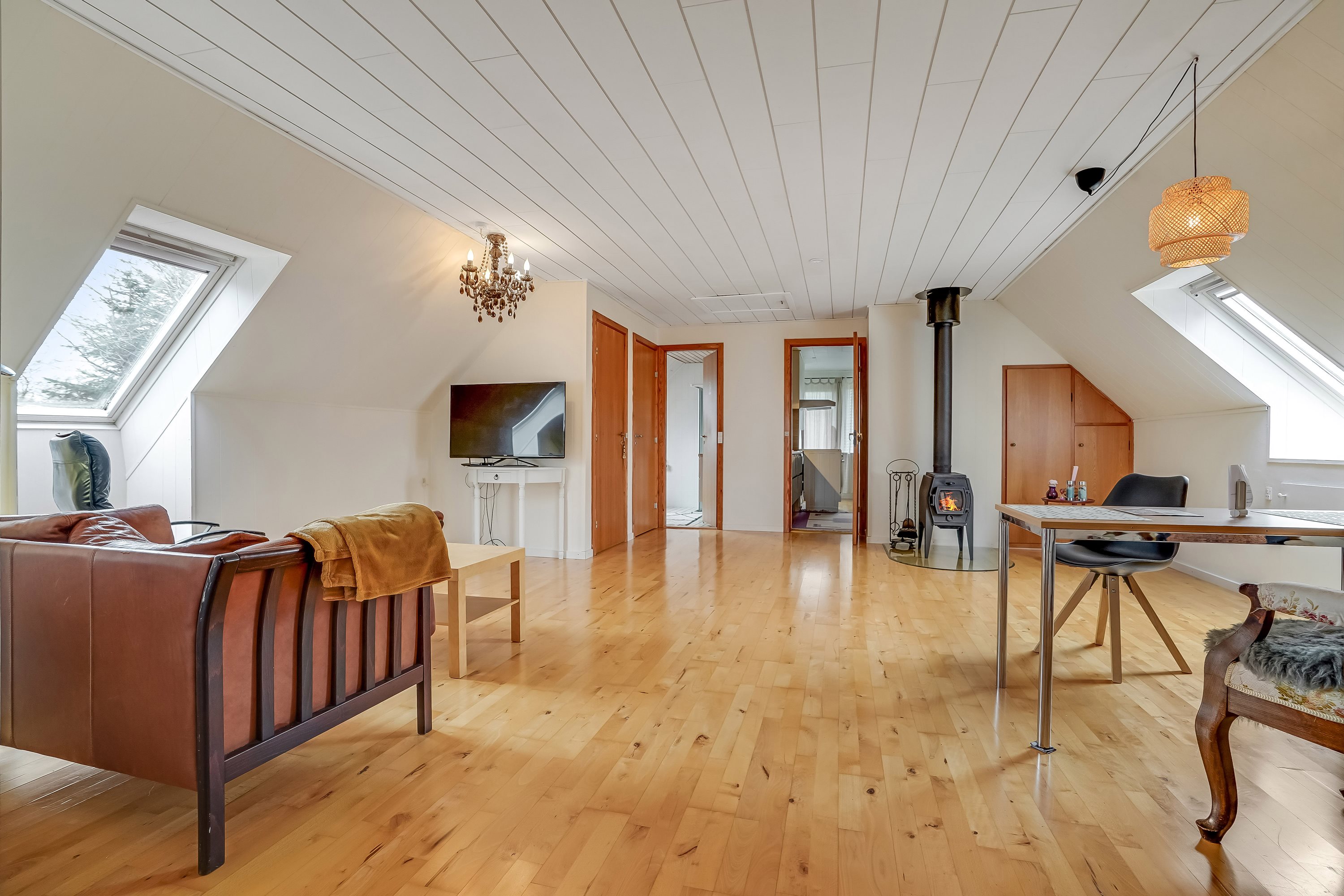 Fremhævet stue billede i fuldskærmstilstand. Billede af Kastaniely 11, 5690 Tommerup