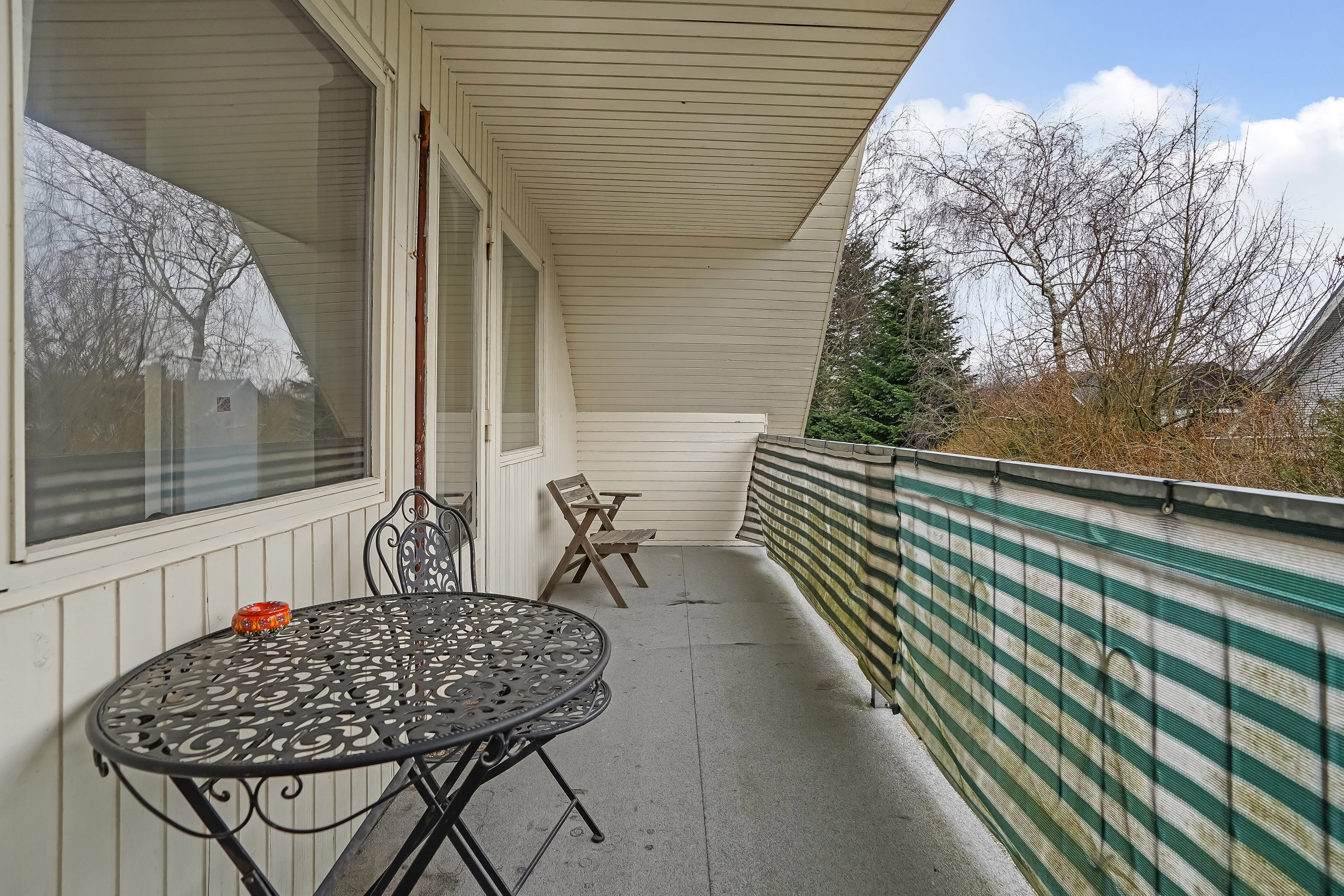 Fremhævet terrasse billede i fuldskærmstilstand. Billede af Kastaniely 11, 5690 Tommerup