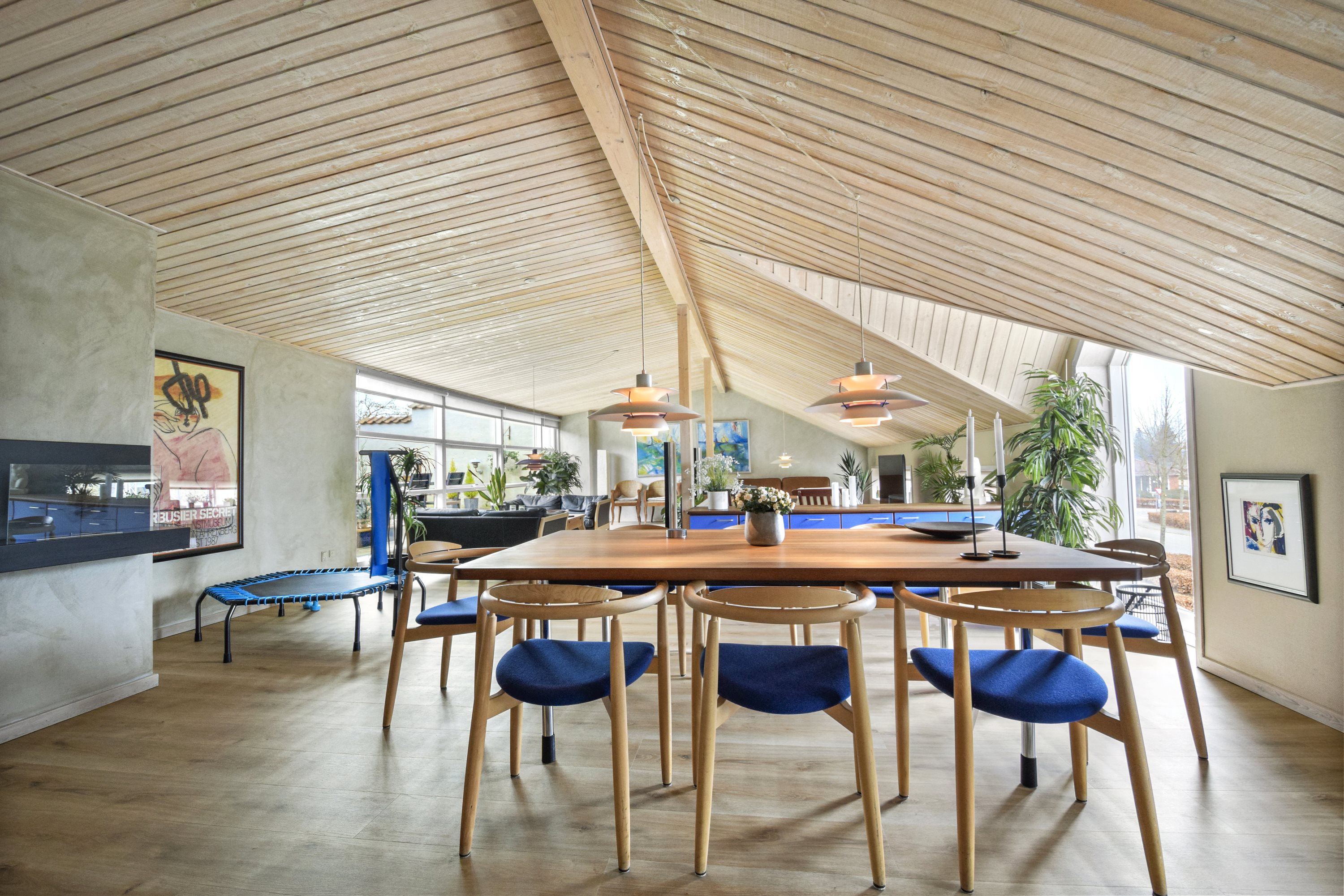 Fremhævet stue billede i fuldskærmstilstand. Billede af Oksevej 4, 6330 Padborg