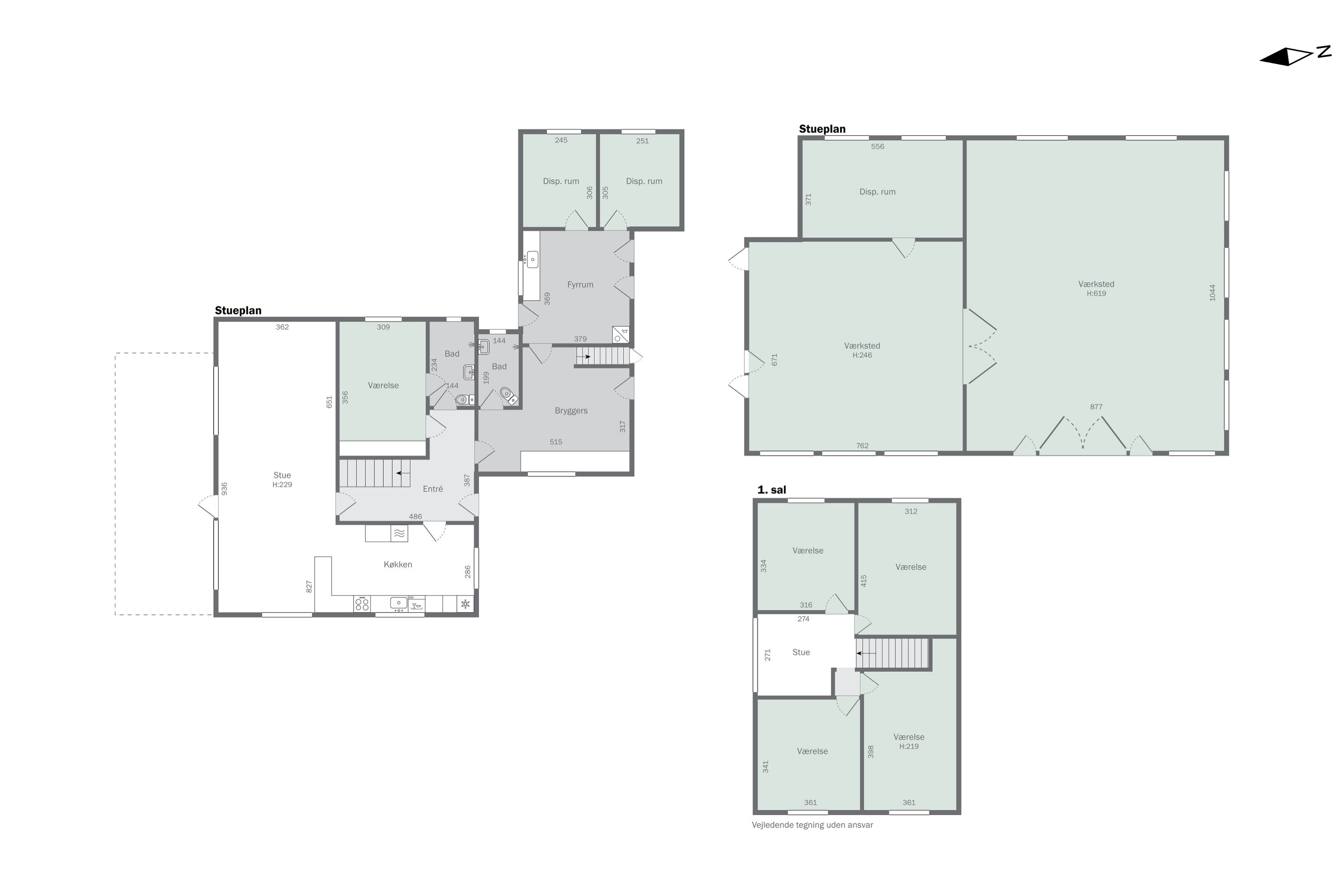 Plantegninger billede af Aggerholmsvej 3, Søndbjerg, 7790 Thyholm
