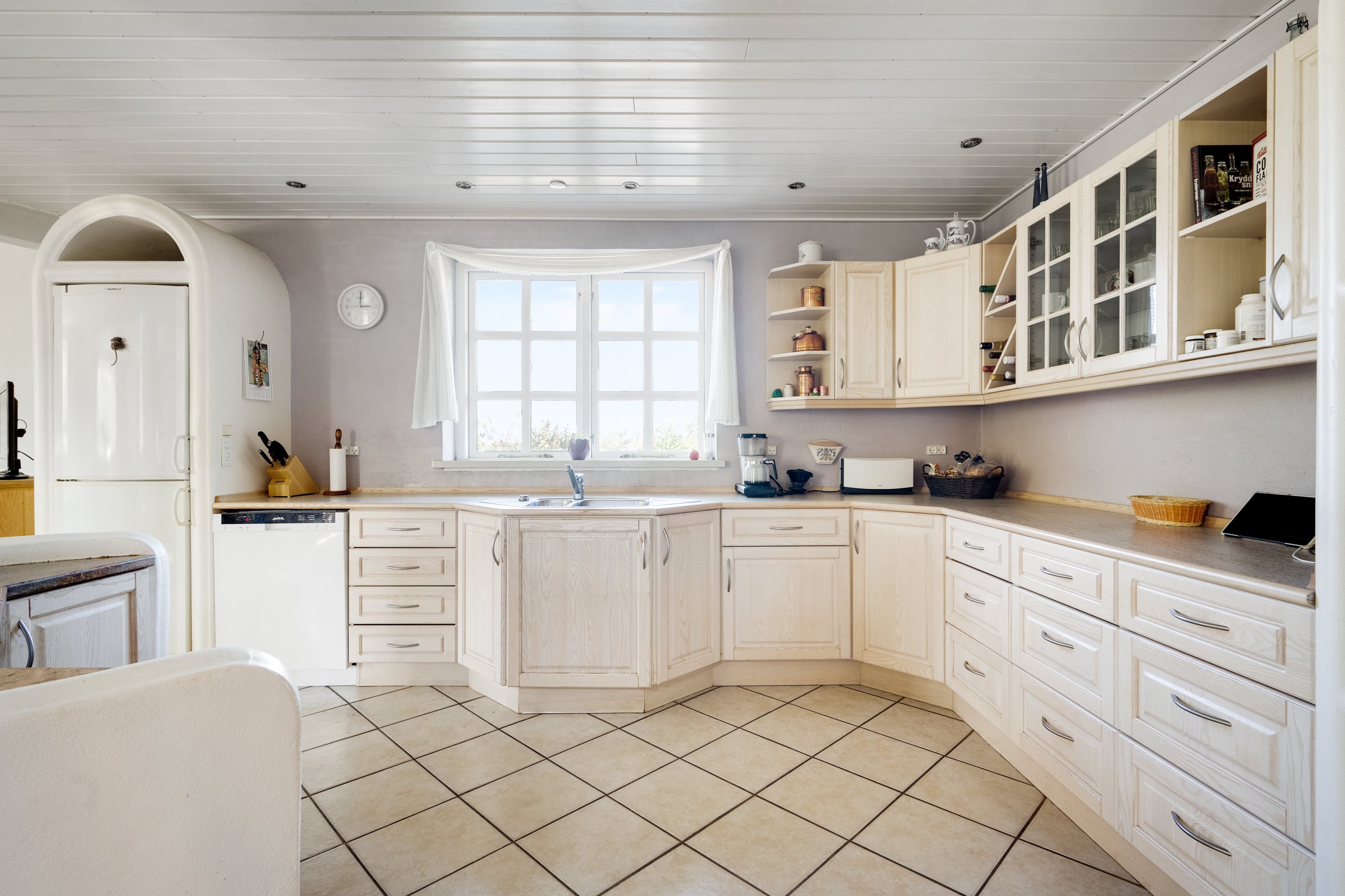 Fremhævet køkken billede i fuldskærmstilstand. Billede af Enshøjvej 5, Mejlby, 9610 Nørager