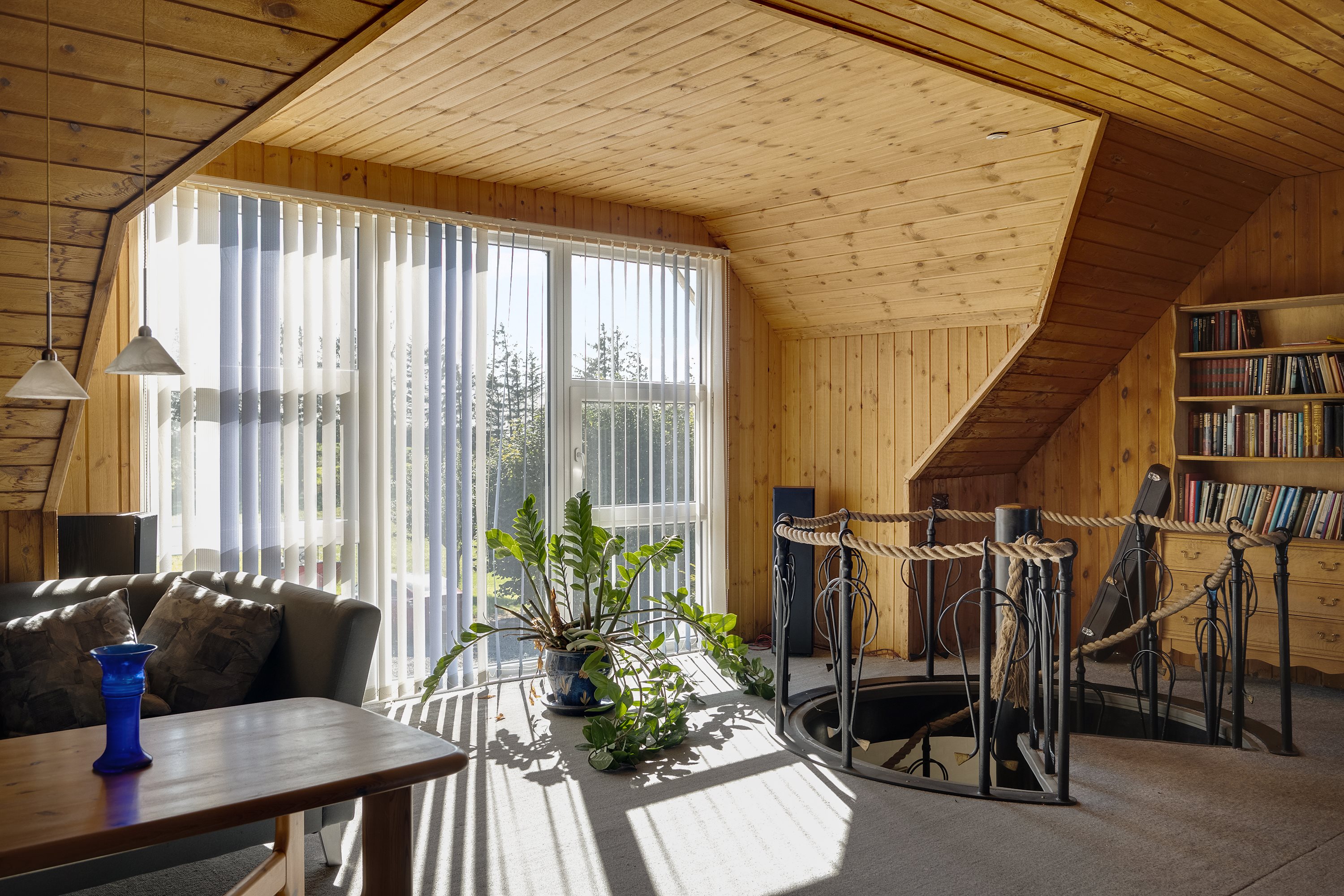 Fremhævet opholdsstue billede i fuldskærmstilstand. Billede af Enshøjvej 5, Mejlby, 9610 Nørager