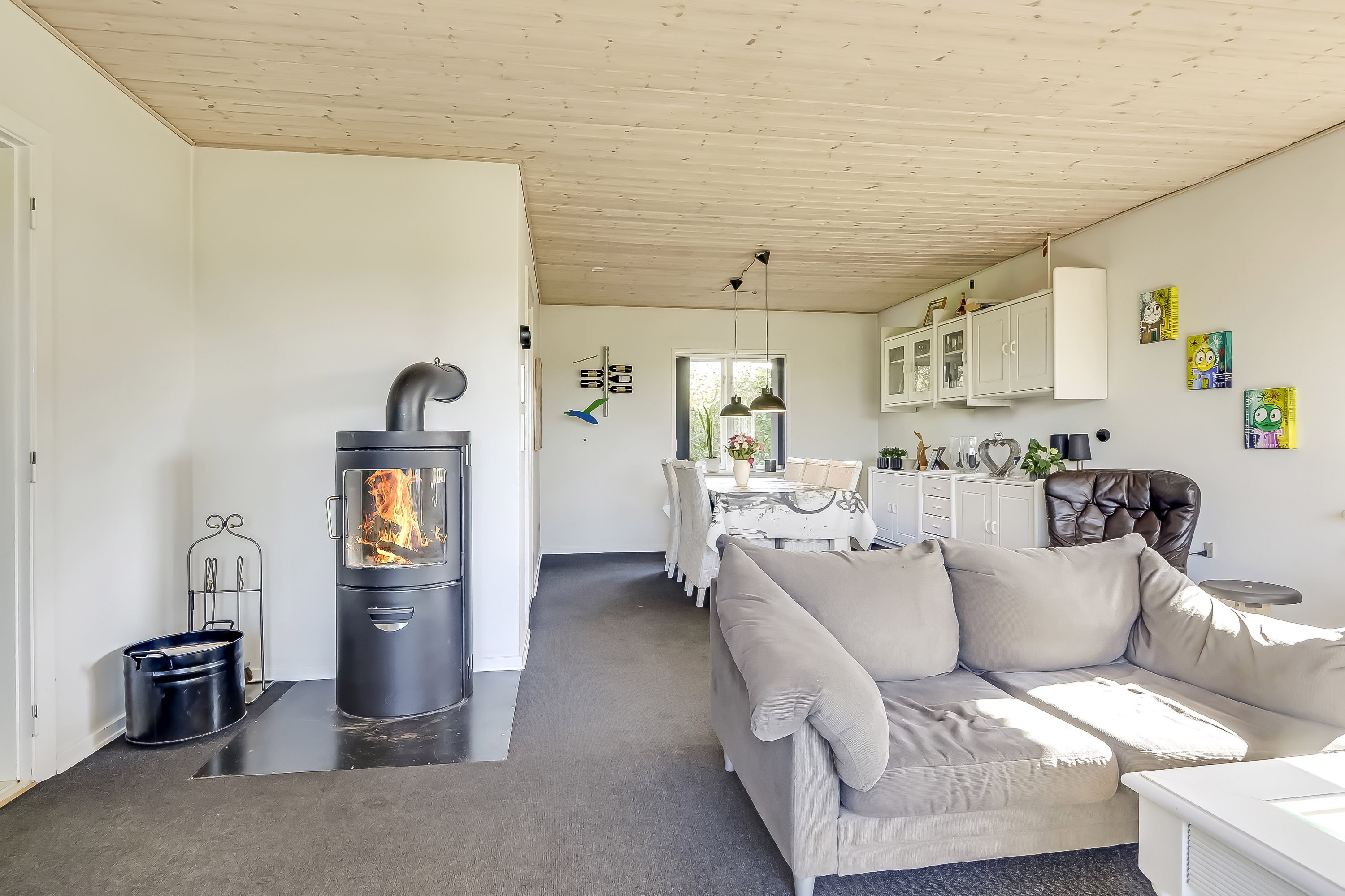 Fremhævet stue billede i fuldskærmstilstand. Billede af Balvej 11, 5762 Vester Skerninge