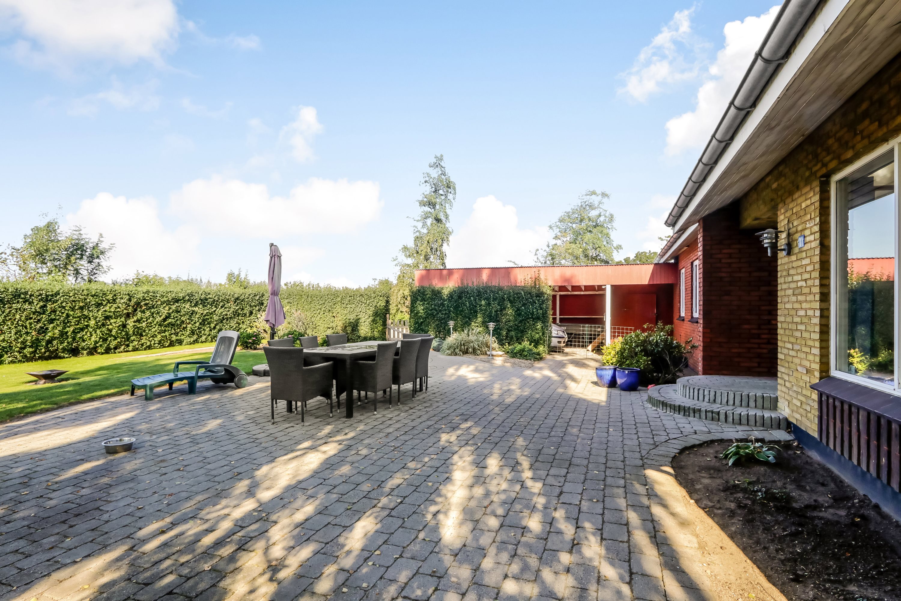 Fremhævet terrasse billede i fuldskærmstilstand. Billede af Balvej 11, 5762 Vester Skerninge