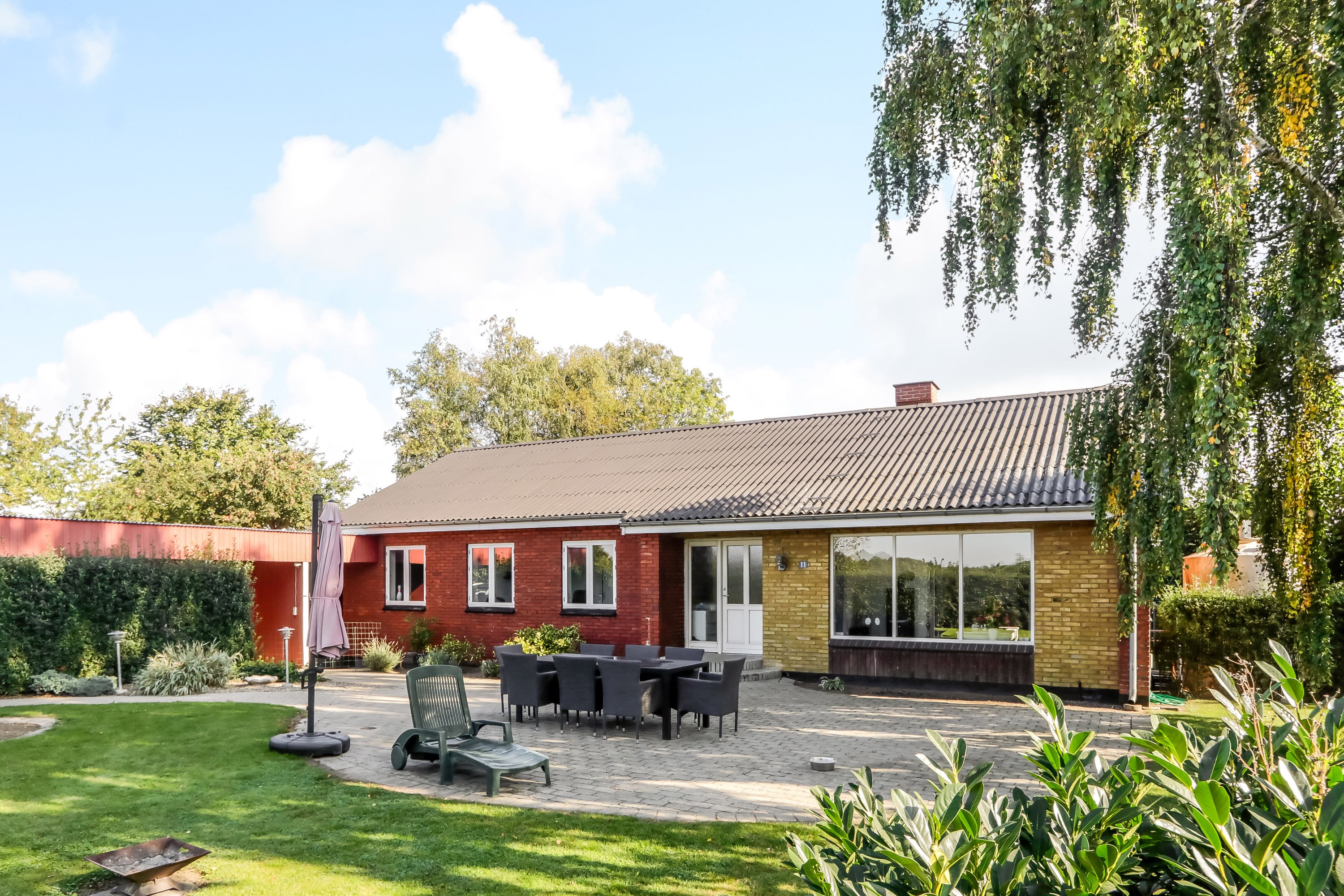 Fremhævet terrasse billede i fuldskærmstilstand. Billede af Balvej 11, 5762 Vester Skerninge