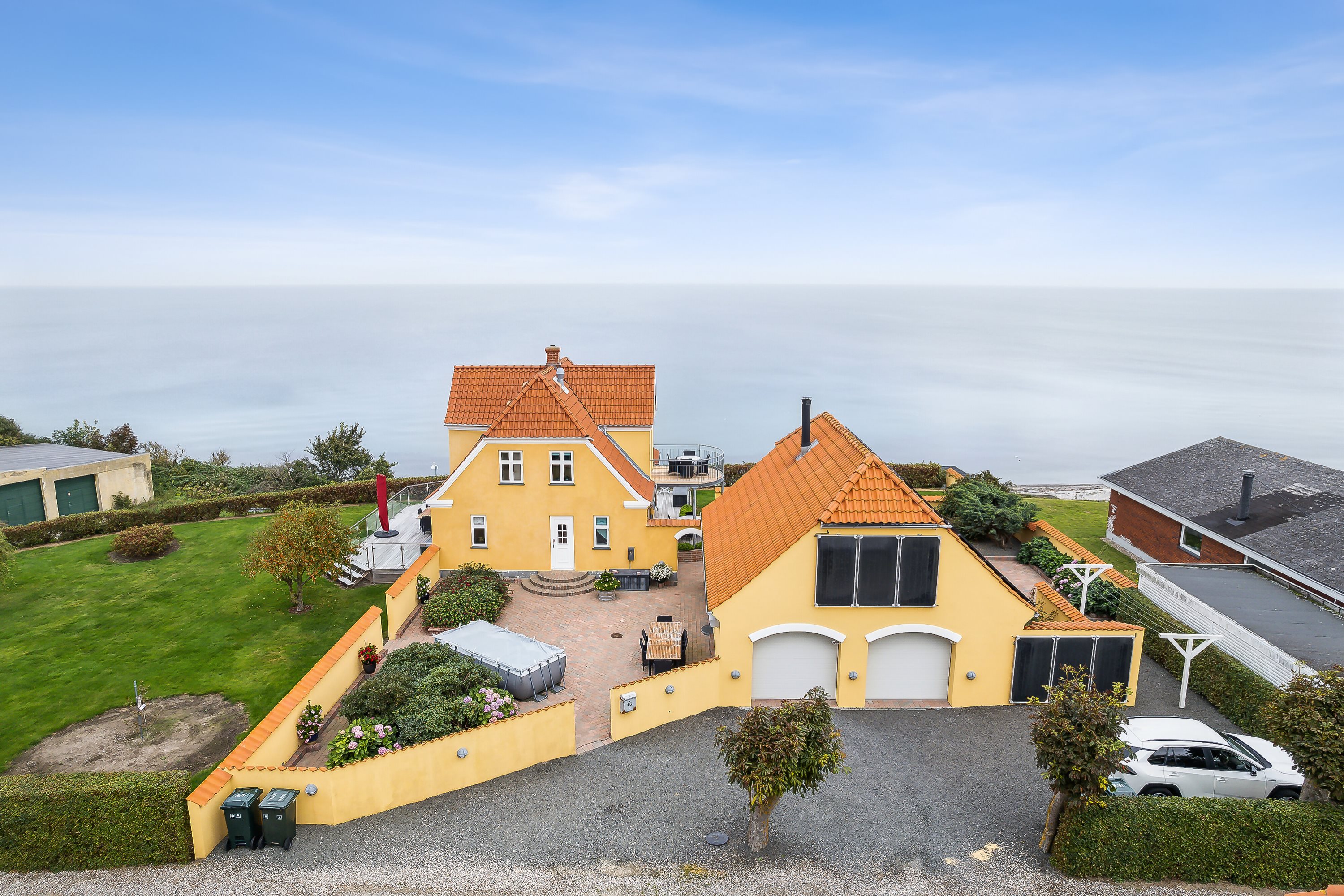 Miniaturebillede 2: luftfoto. Billede af Vestre Havnevej 16, Havnebyen, 4583 Sjællands Odde